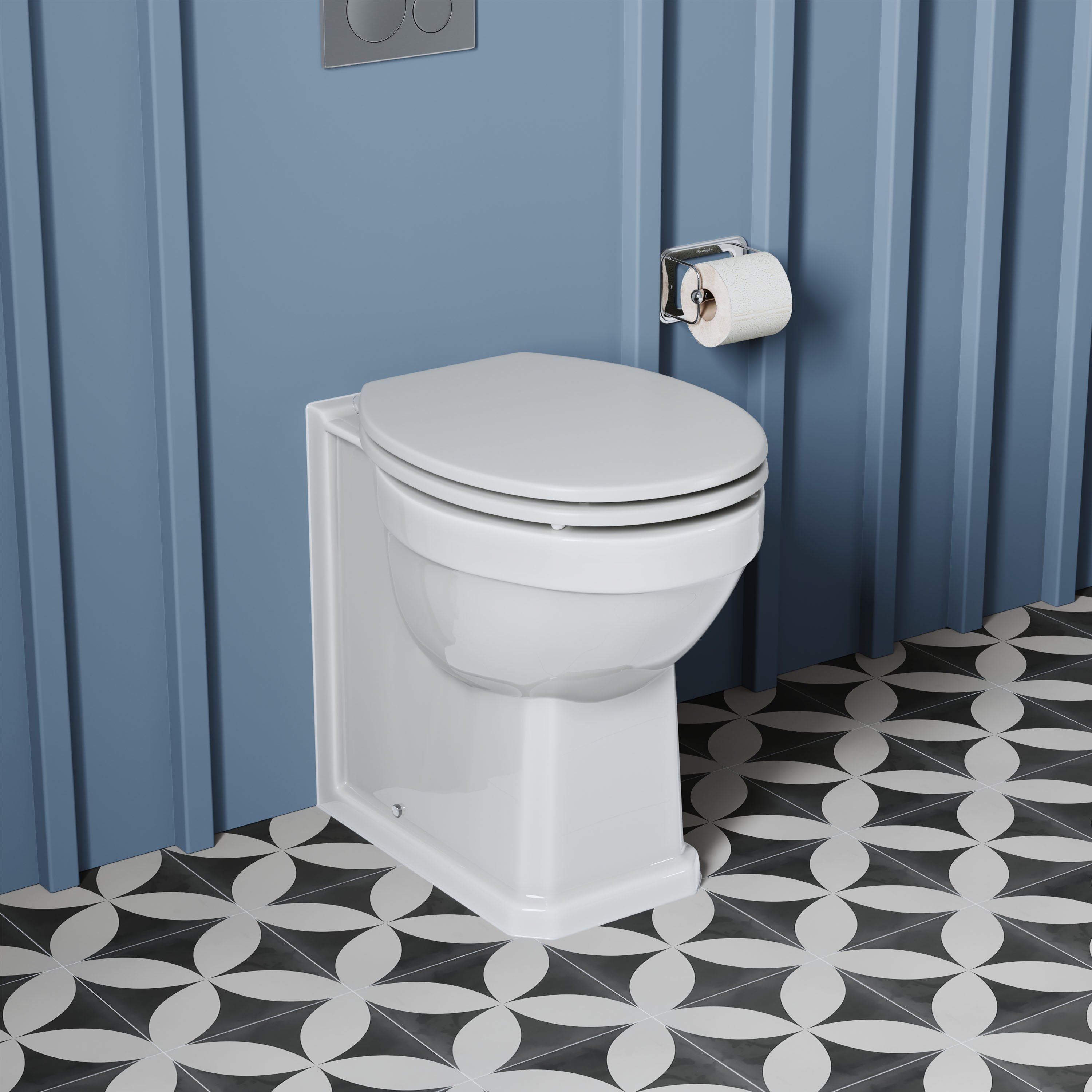 Butler & Rose Catherine Comfort Height Back To Wall Toilet (Excluding Seat)