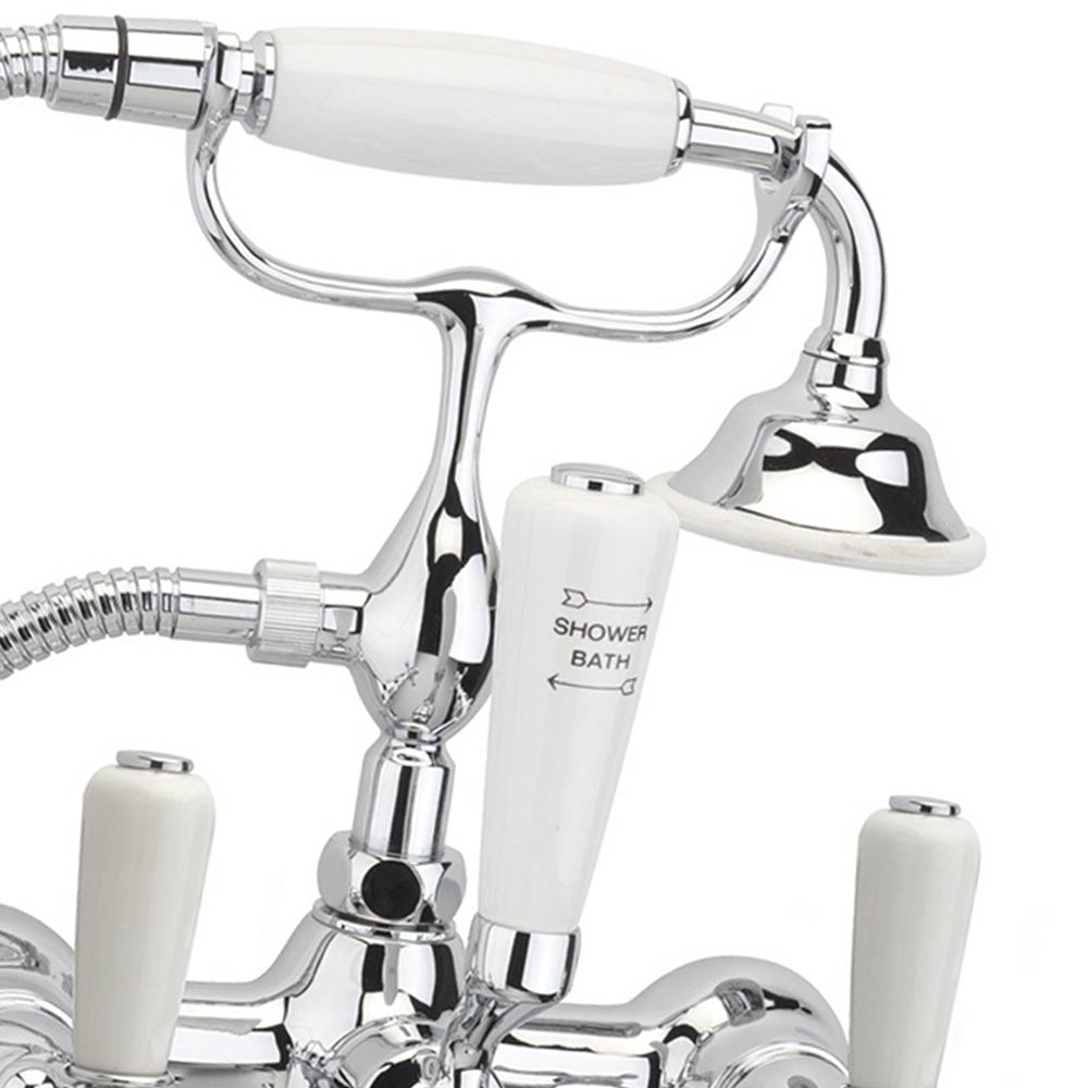 Crosswater Belgravia Lever Bath Shower Mixer with Shower Kit