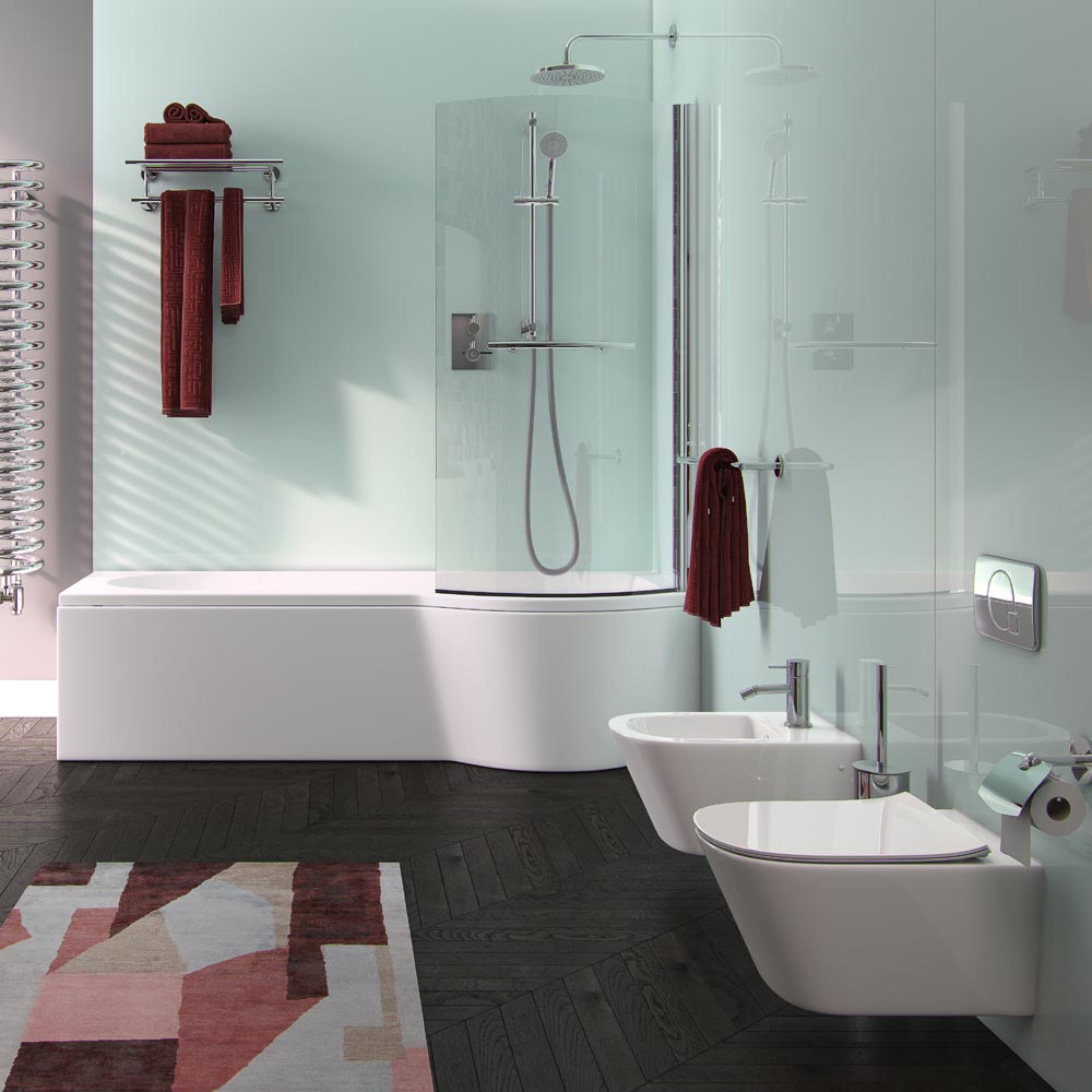 Imex Arco Rimless Wall Hung WC & Duraplast Soft Close Seat