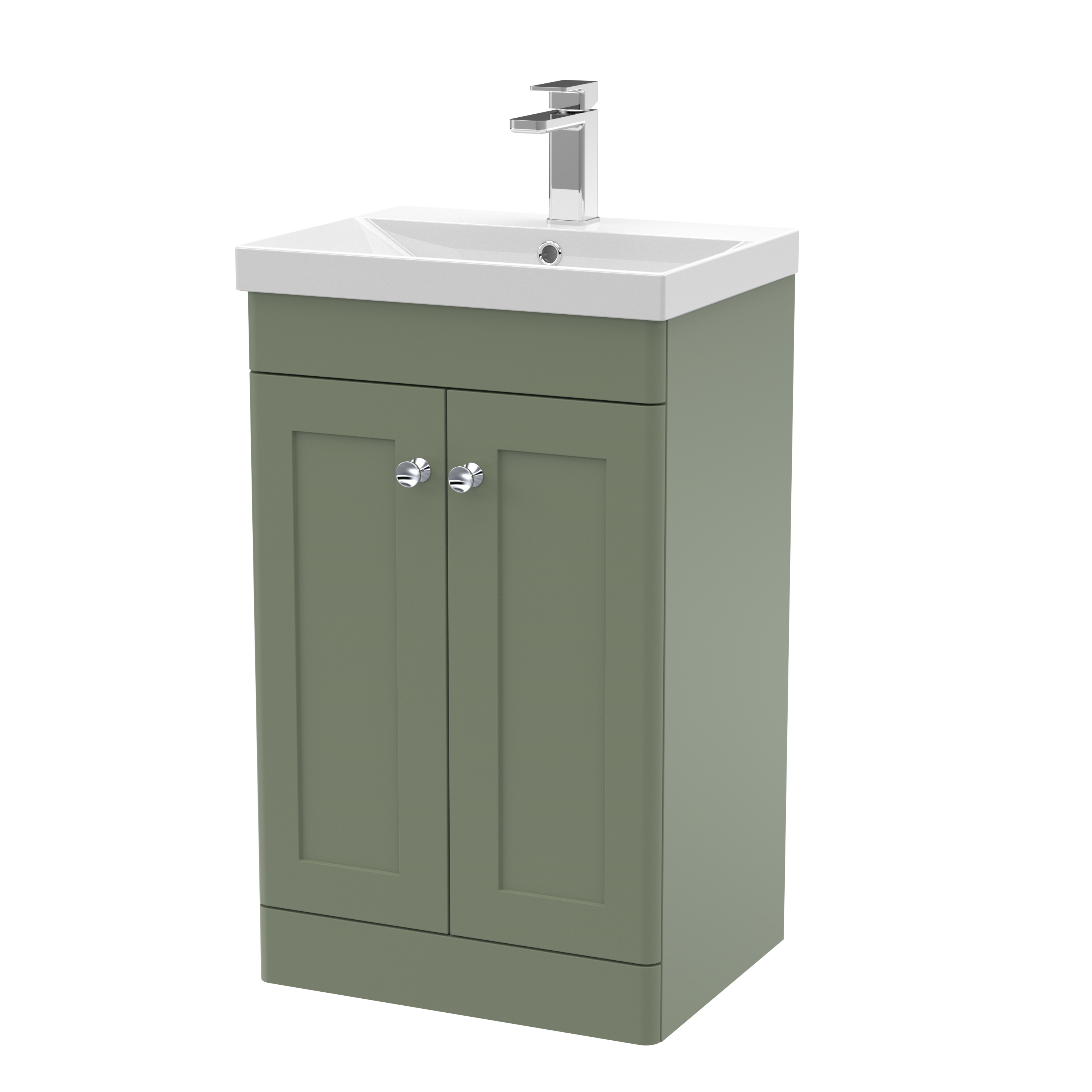 Butler & Rose Ophelia 500mm Floorstanding 2 Door Vanity Unit & Basin