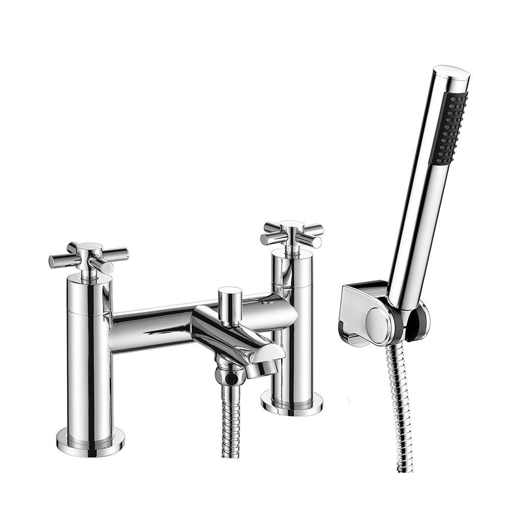 Vellamo Cross Bath Shower Mixer Tap