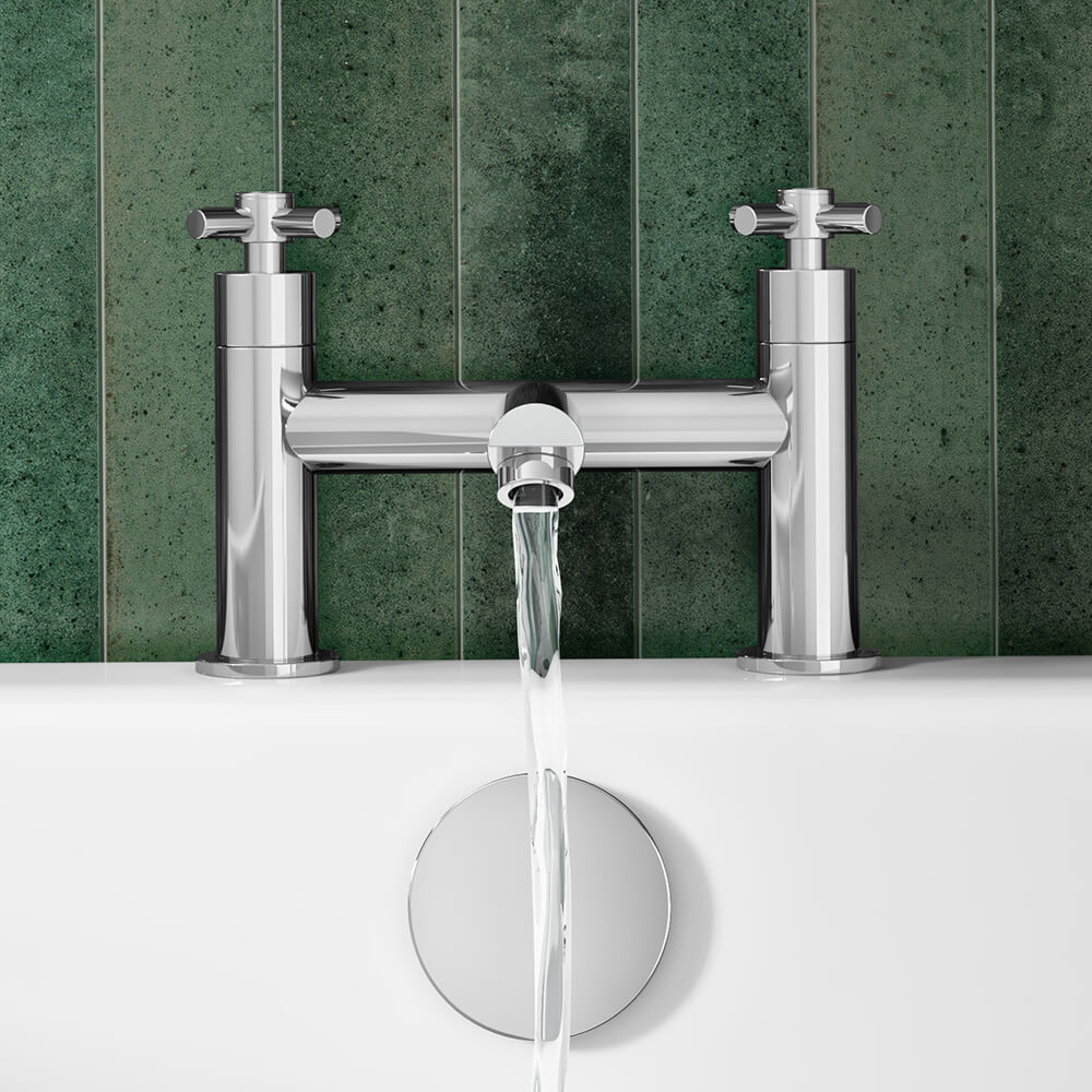 Vellamo Cross Bath Filler Tap