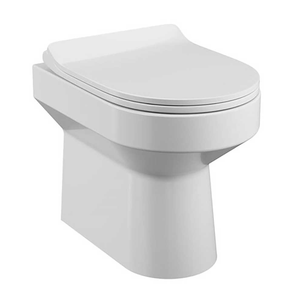 Vellamo Quick Release D-Shaped Slimline Soft Close Seat