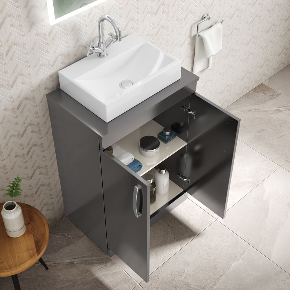 Emily 600mm Floorstanding Unit and Countertop