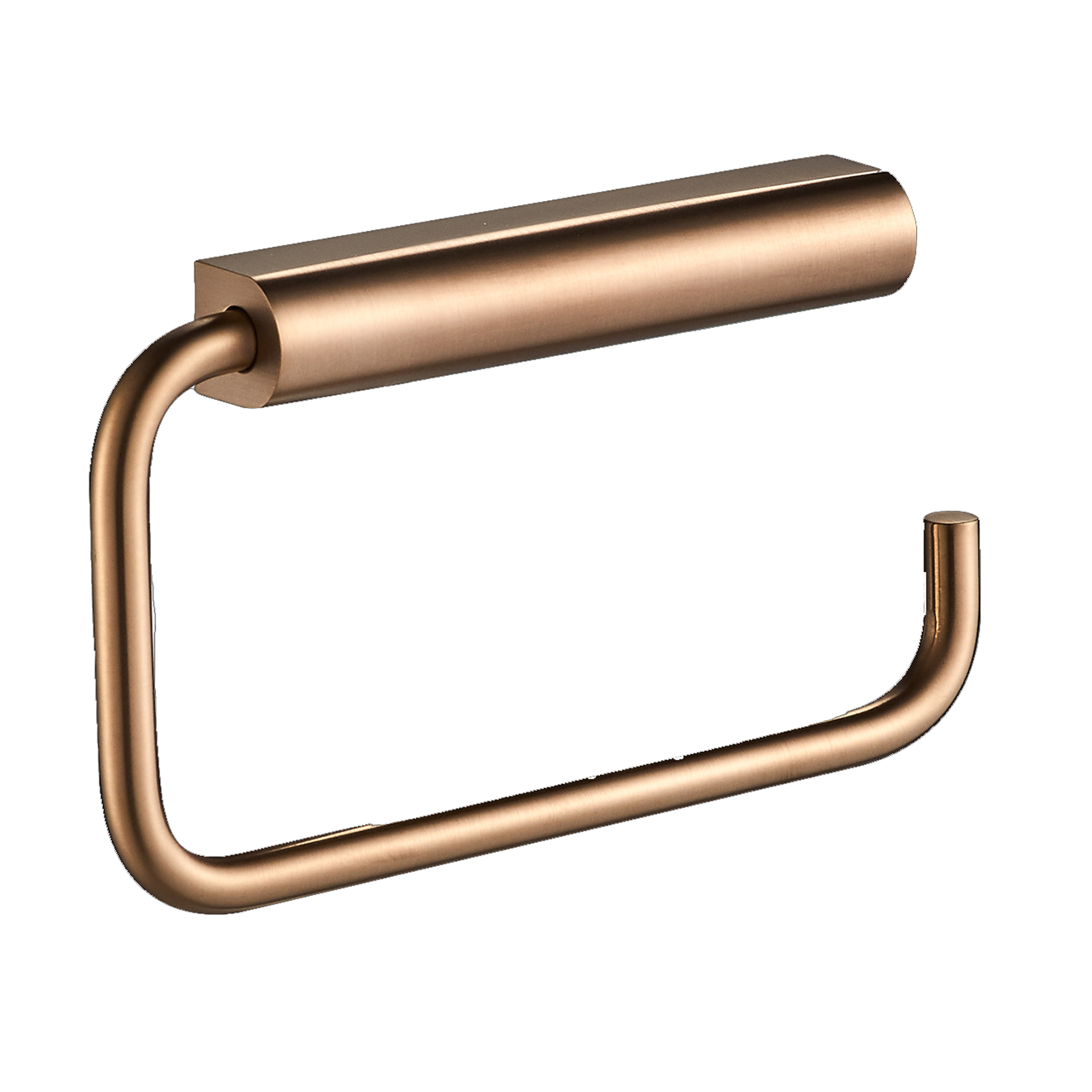 VOS Toilet Roll Holder - Brushed Bronze
