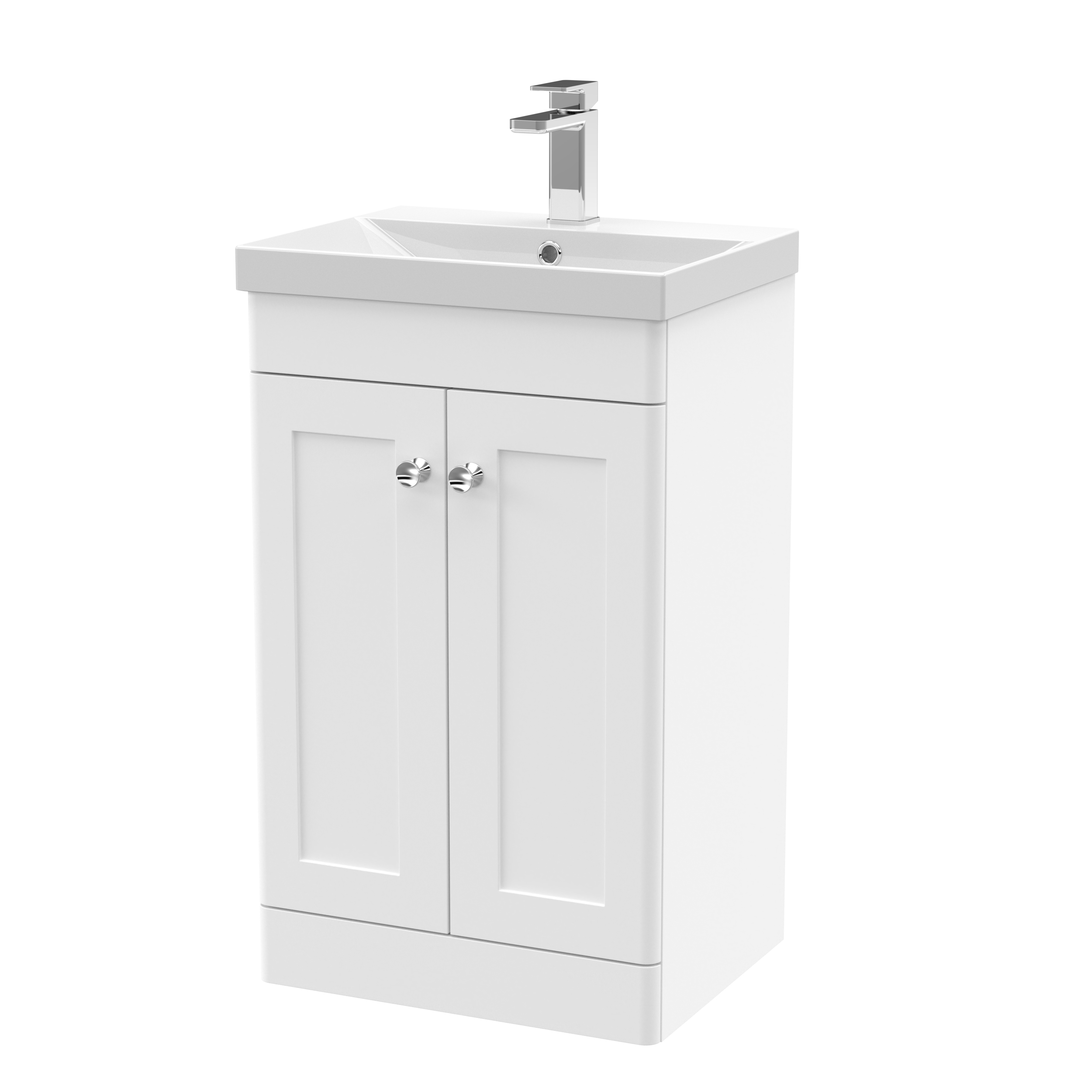 Butler & Rose Ophelia 500mm Floorstanding 2 Door Vanity Unit & Basin