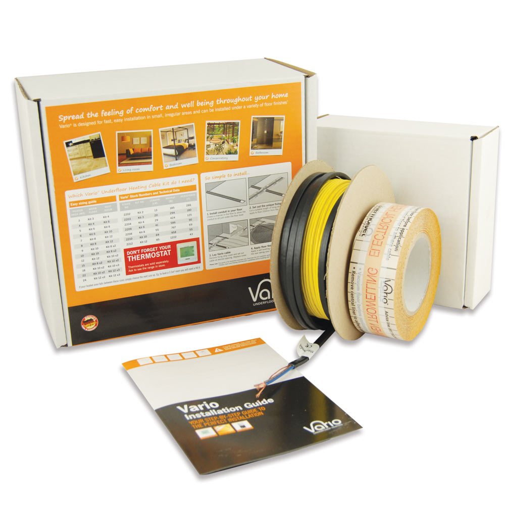 ThermoSphere Vario EZ Underfloor Heating Cable Kit