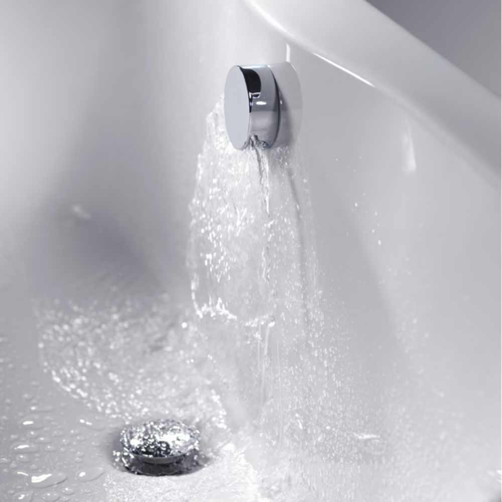 Pura Purafill Bath Filler Waste and Overflow - Chrome