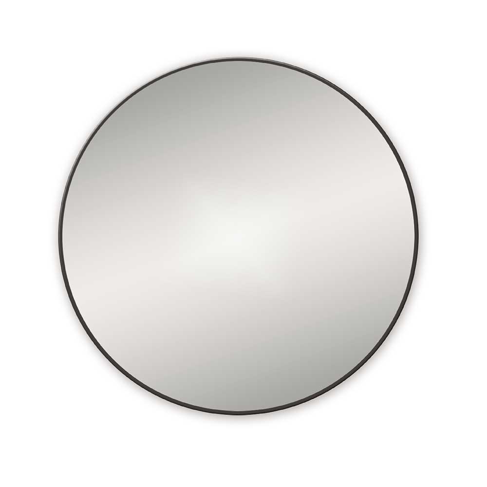 Origins Living Docklands Round Mirror 600mm - Matt Black