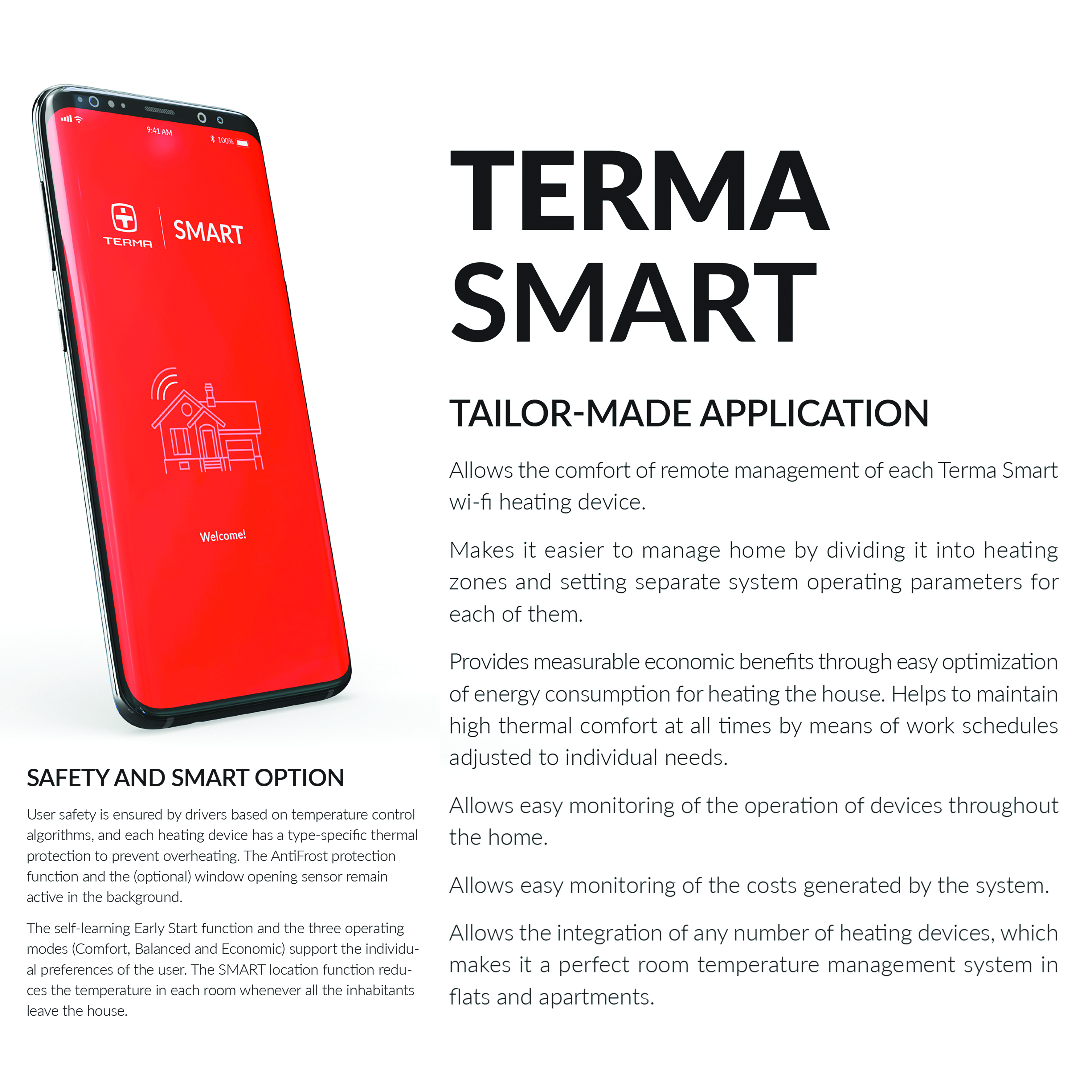 Terma VOS Smart Open Window Sensor - White