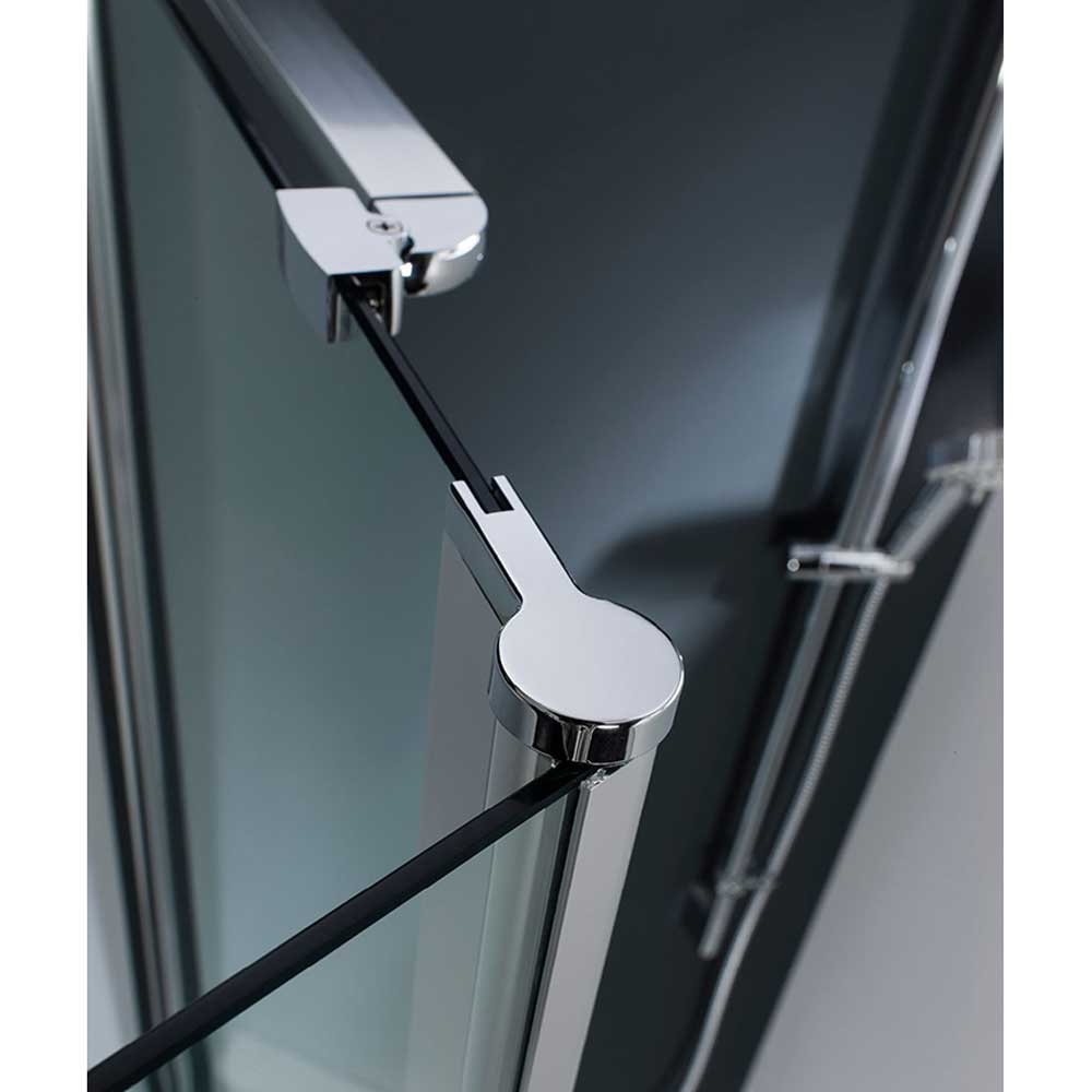 Crosswater Design Double Panel Bath Screen - 1500 x 1060mm