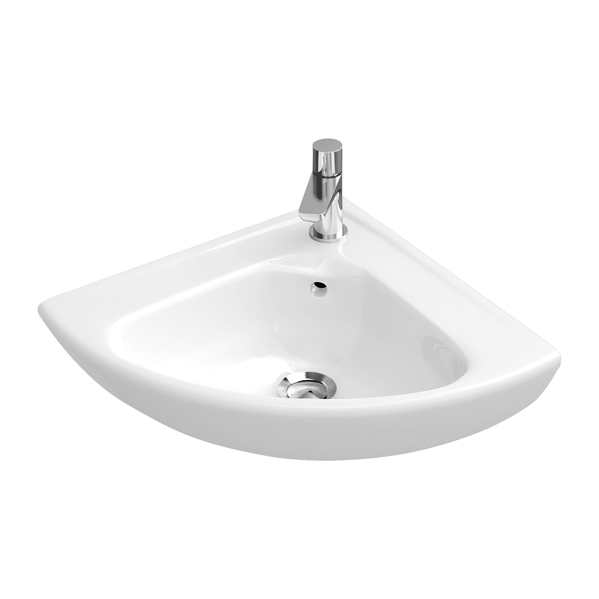 Villeroy & Boch O.novo Corner Wall Hung Basin