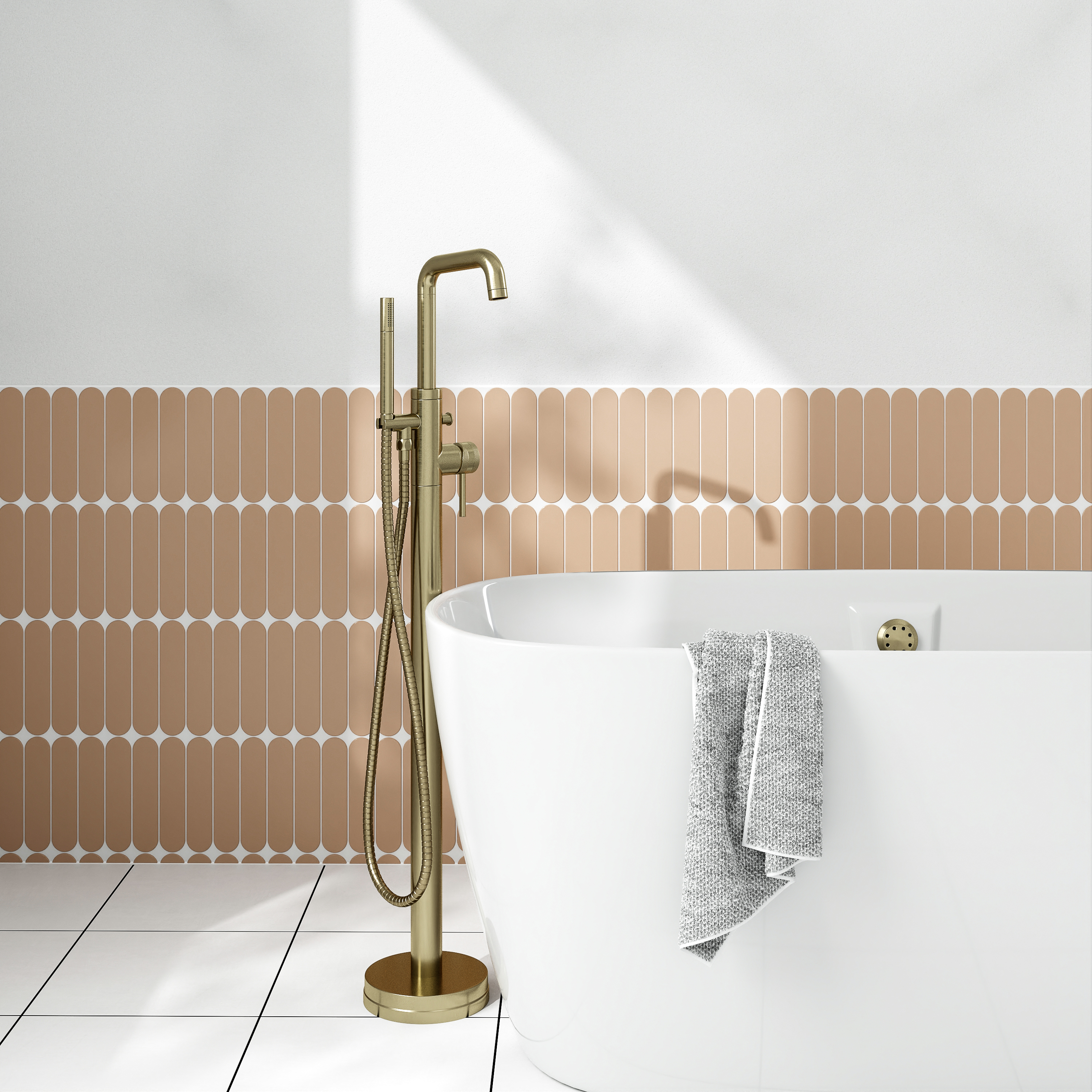Core Freestanding Bath Shower Mixer Tap