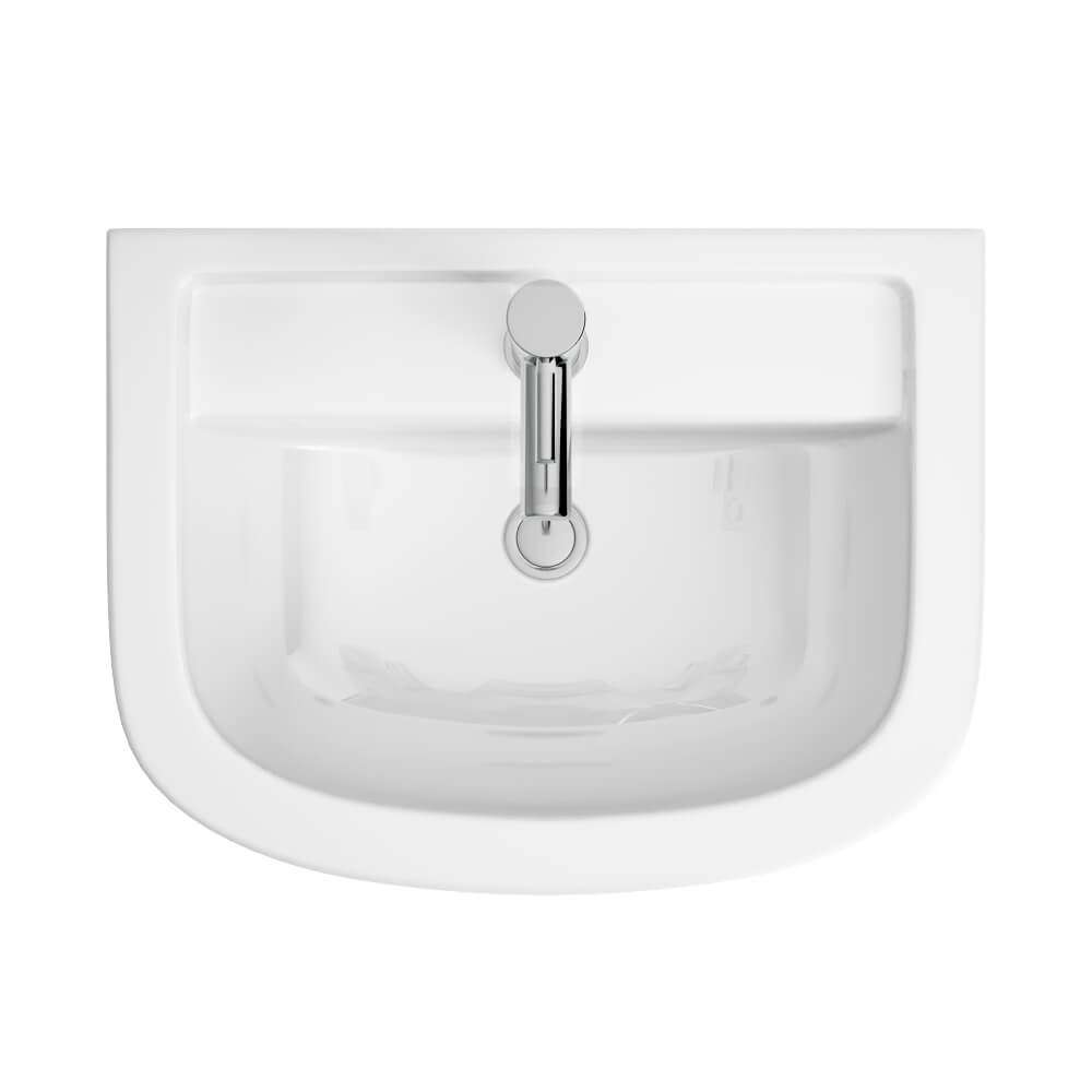 Harbour Grace 550mm 1 Tap Hole Basin & Pedestal