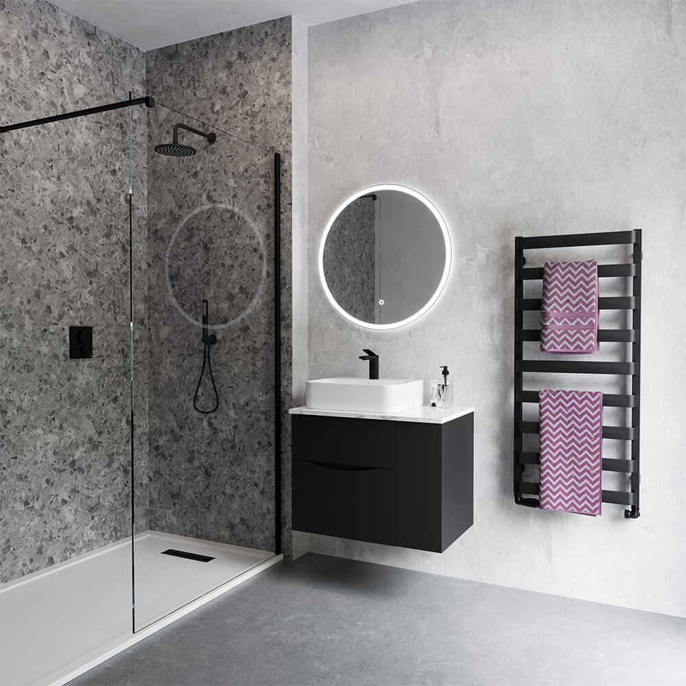 Crosswater Air Heated Towel Rail