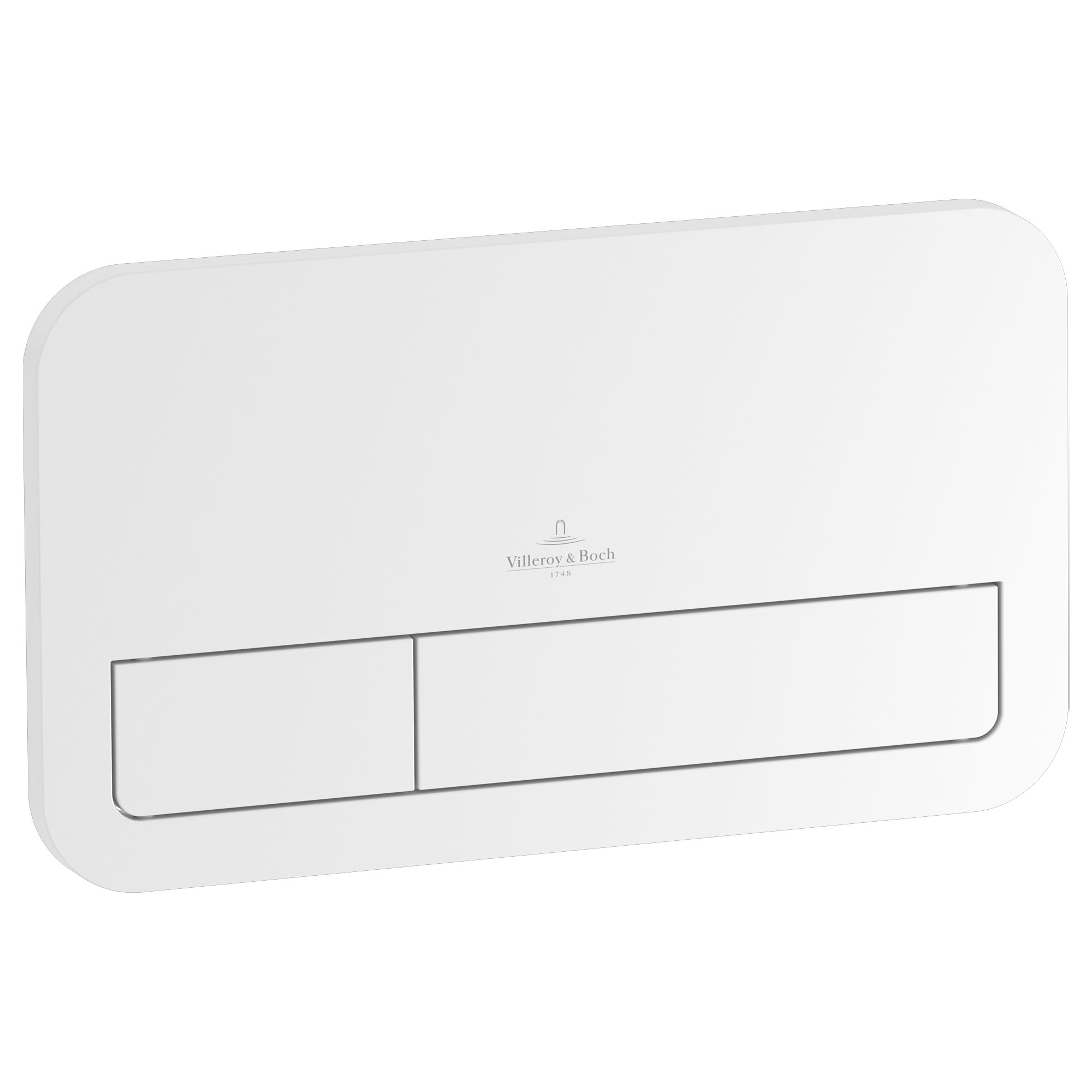 Villeroy & Boch ViConnect Dual Flush Plate with Rectangular Buttons