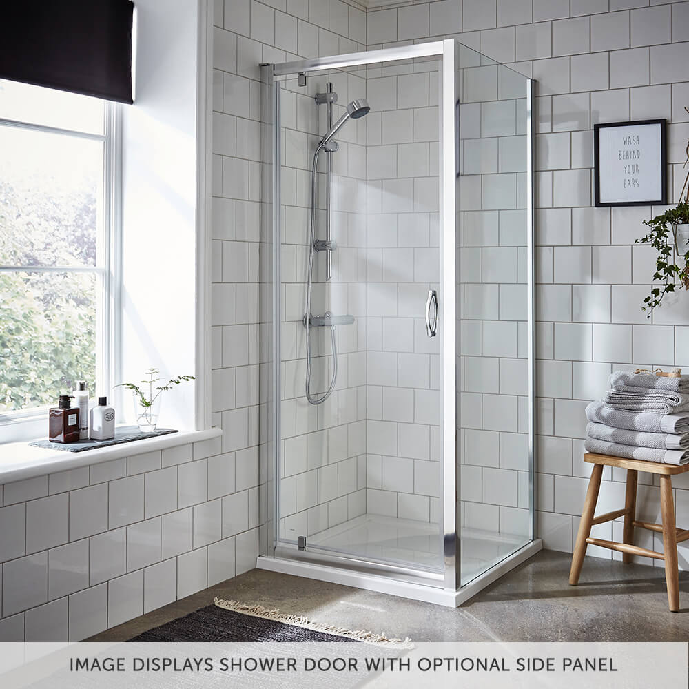 Harbour i5 5mm Pivot Shower Door & Optional Side Panel