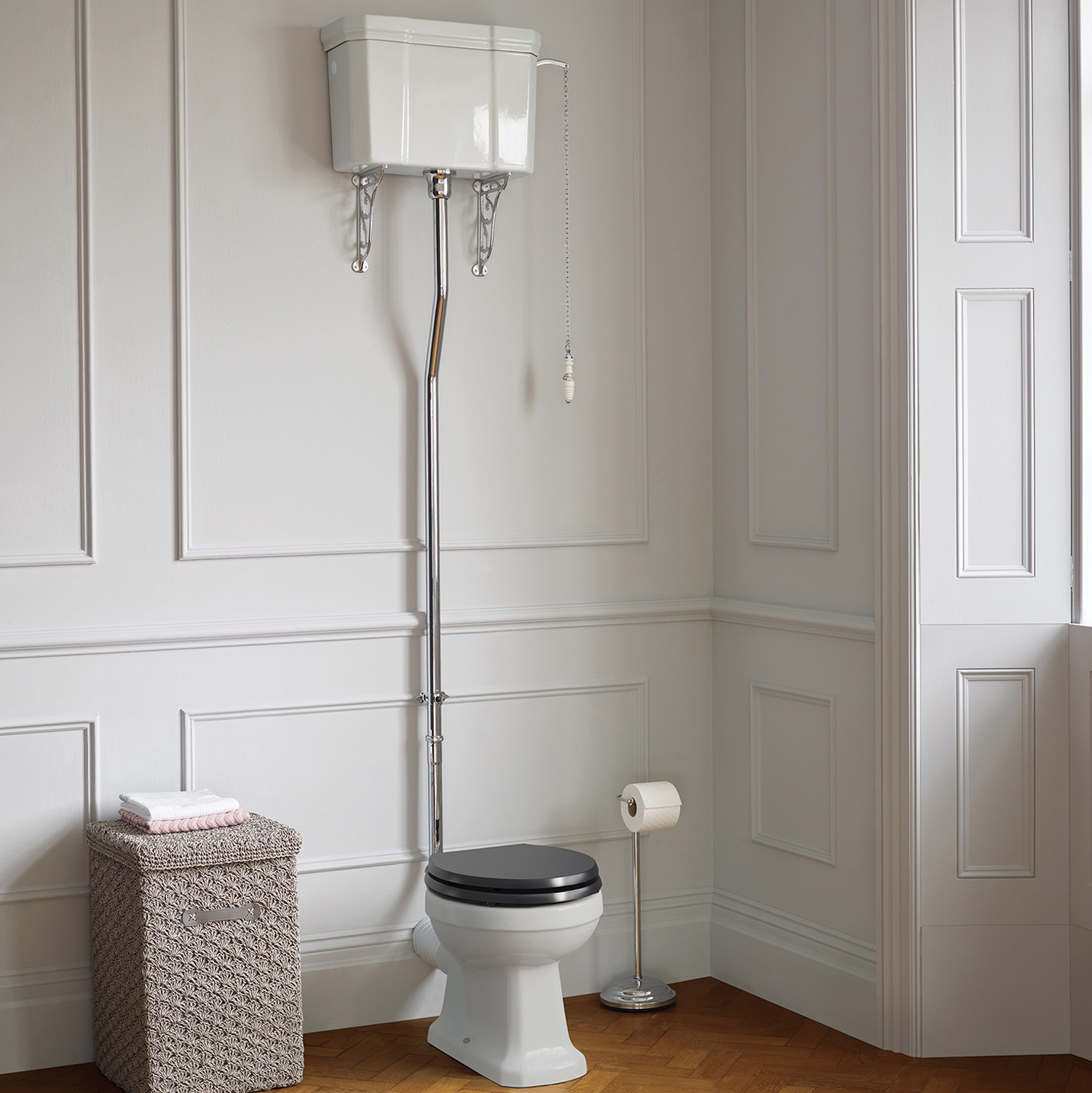 Ideal Standard Waverly High Level Toilet (Excluding Seat)