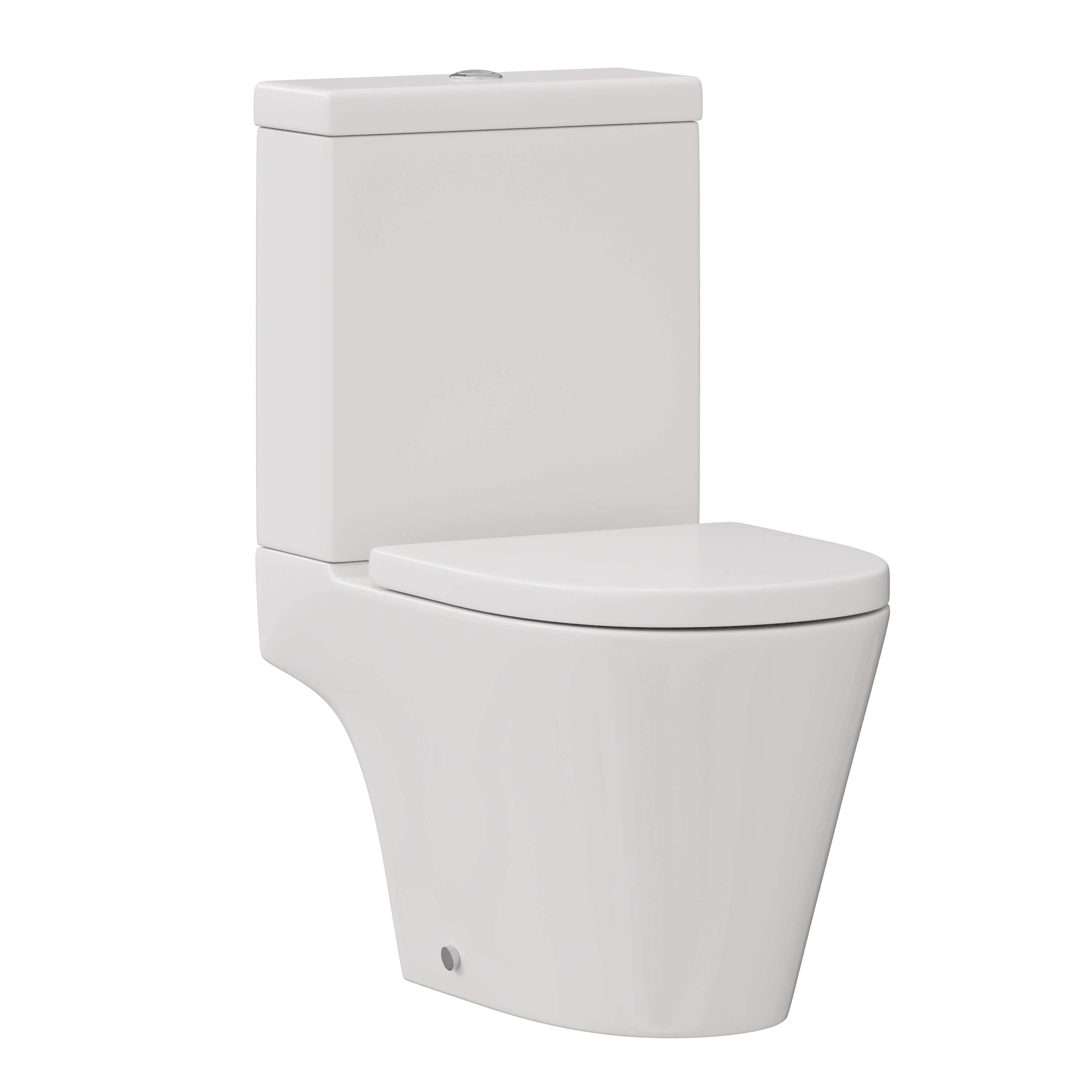 Harbour Clarity Close Coupled Rimless Toilet & Soft Close Seat