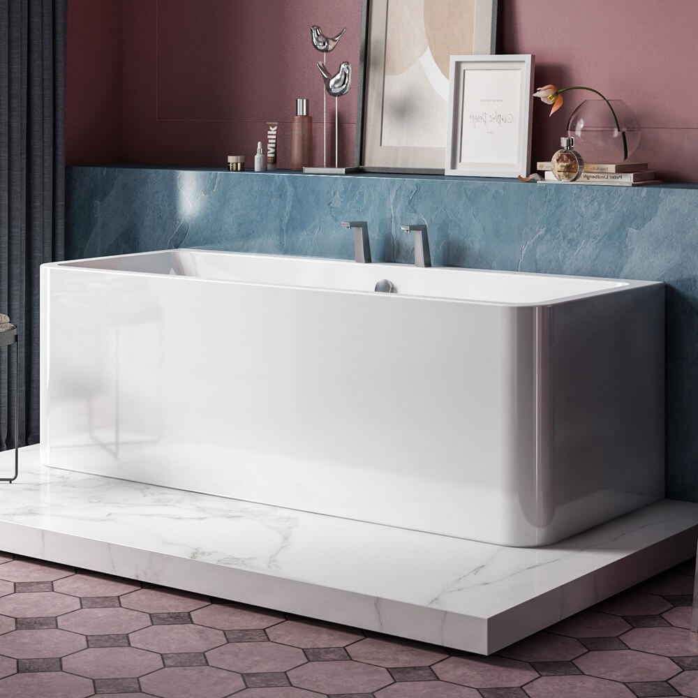 Charlotte Edwards Stratford Freestanding Bath - 1720 x 740mm