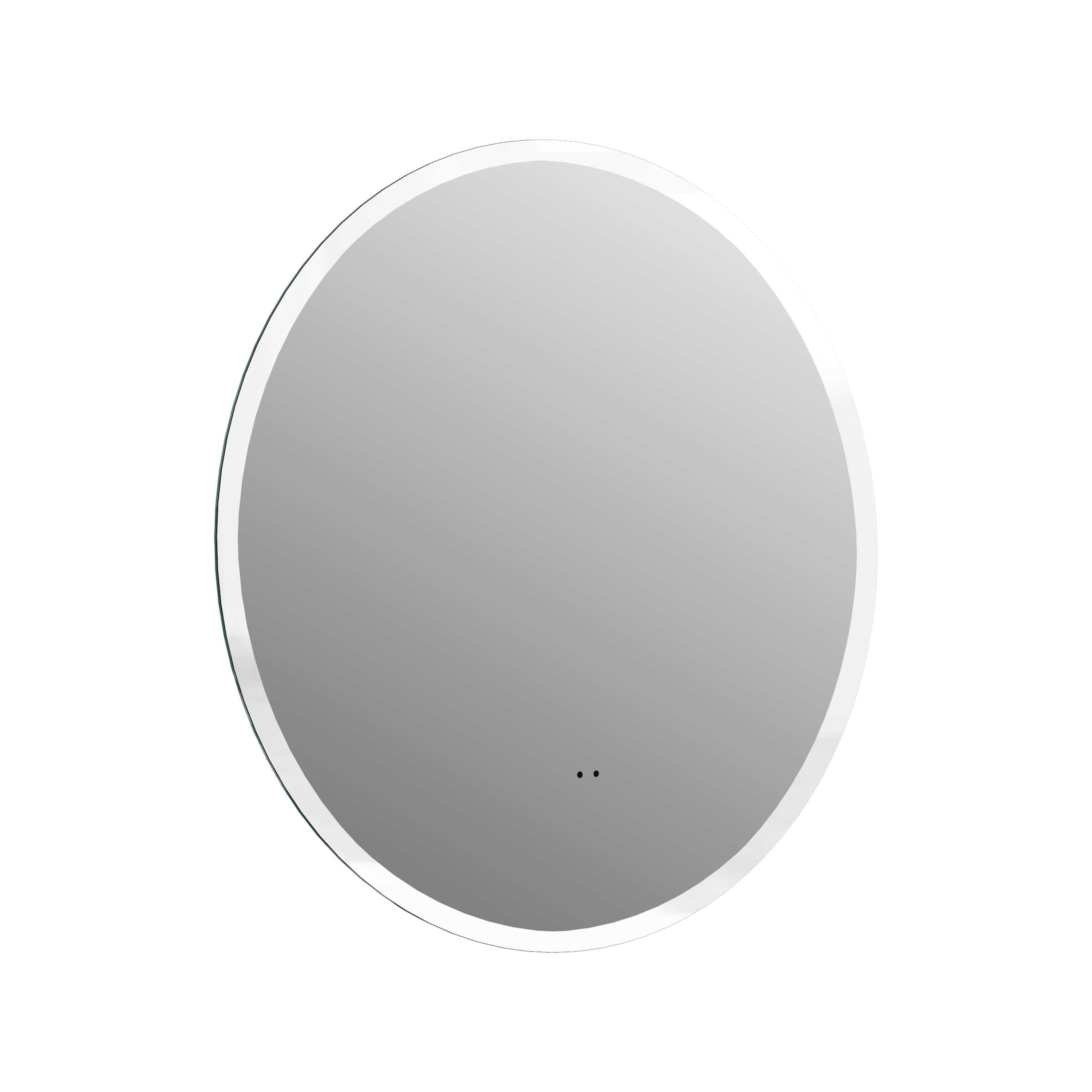 Harbour Glow Round LED Mirror with Demister Pad & Colour Change Lights - 800mm