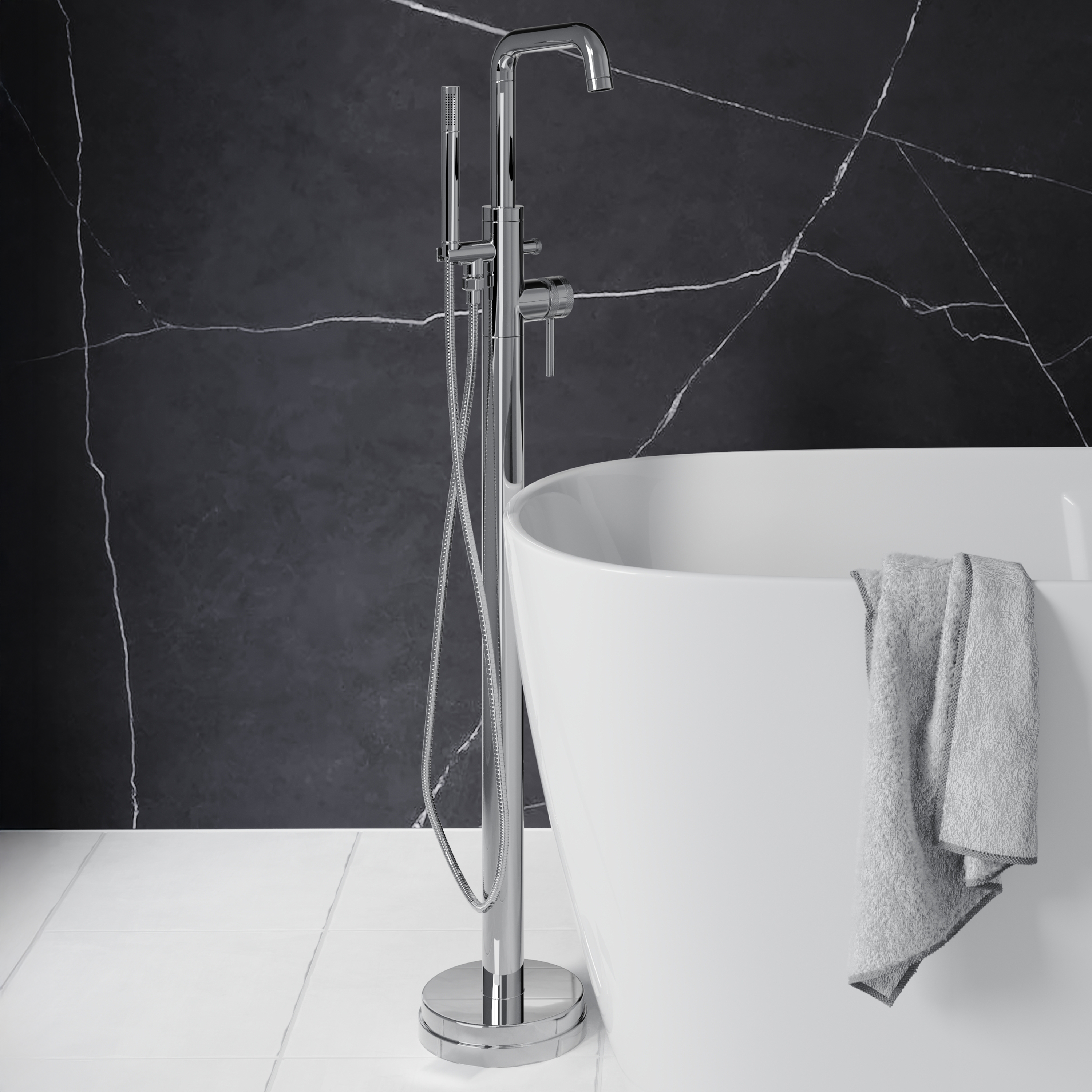 Core Freestanding Bath Shower Mixer Tap