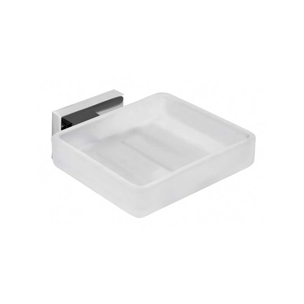 Vado Level Frosted Glass Soap Dish and Holder