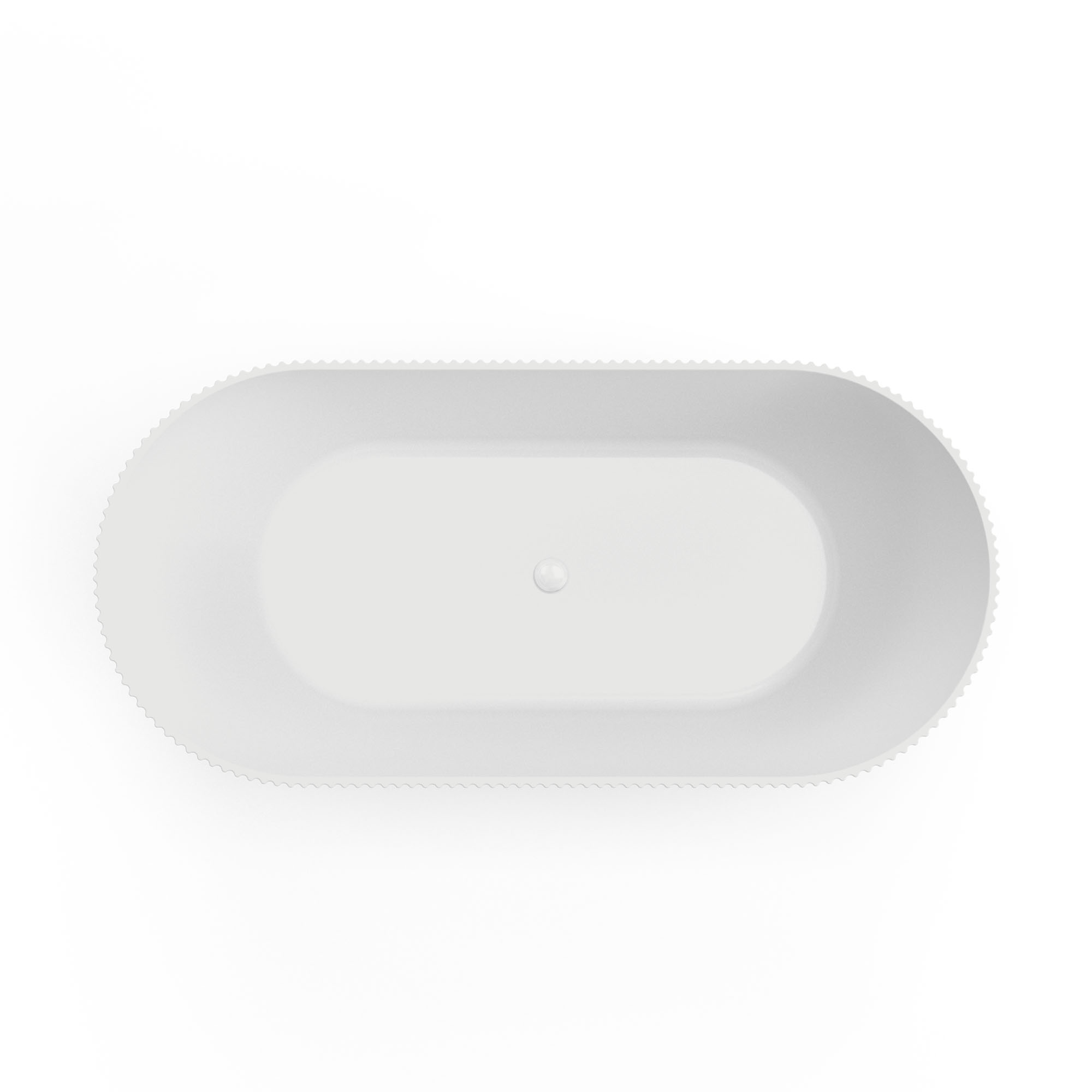 Billy Fluted Freestanding Bath - 1700 x 800mm