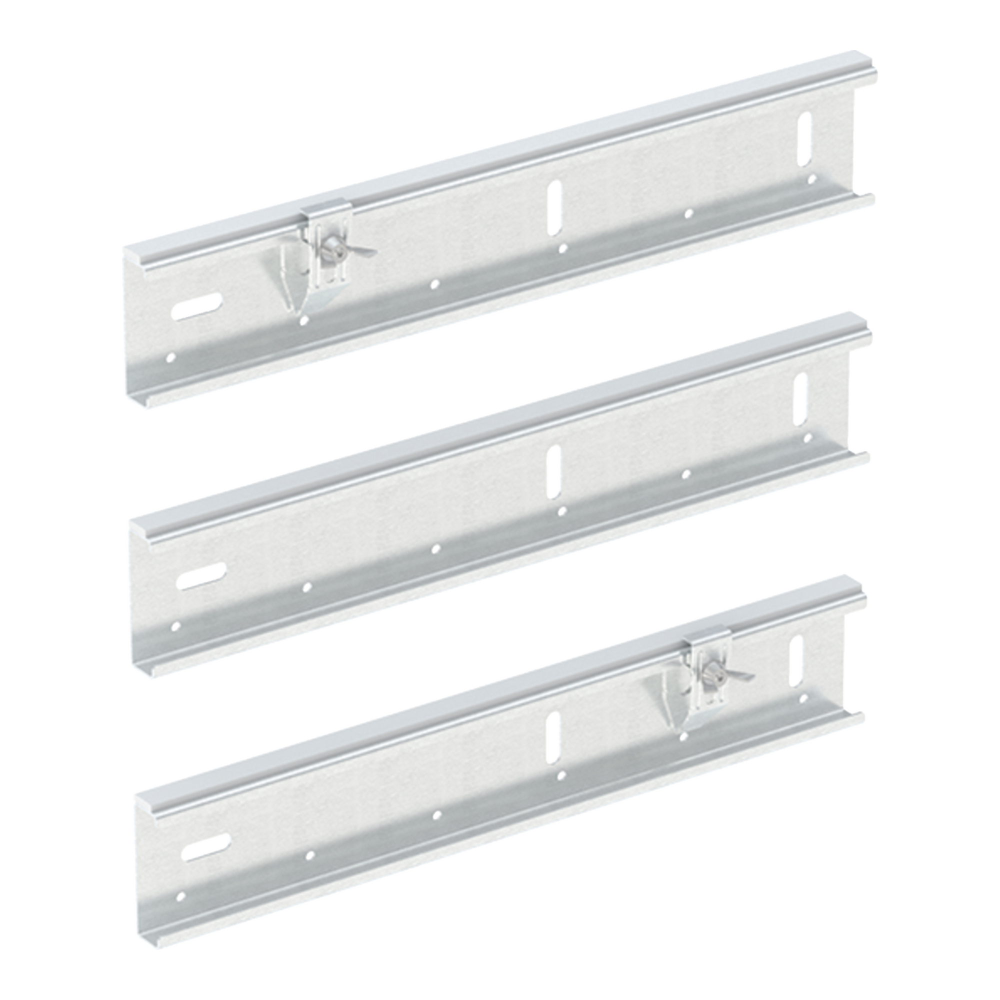 Geberit Bath Set of Crossbars and Wall Anchors