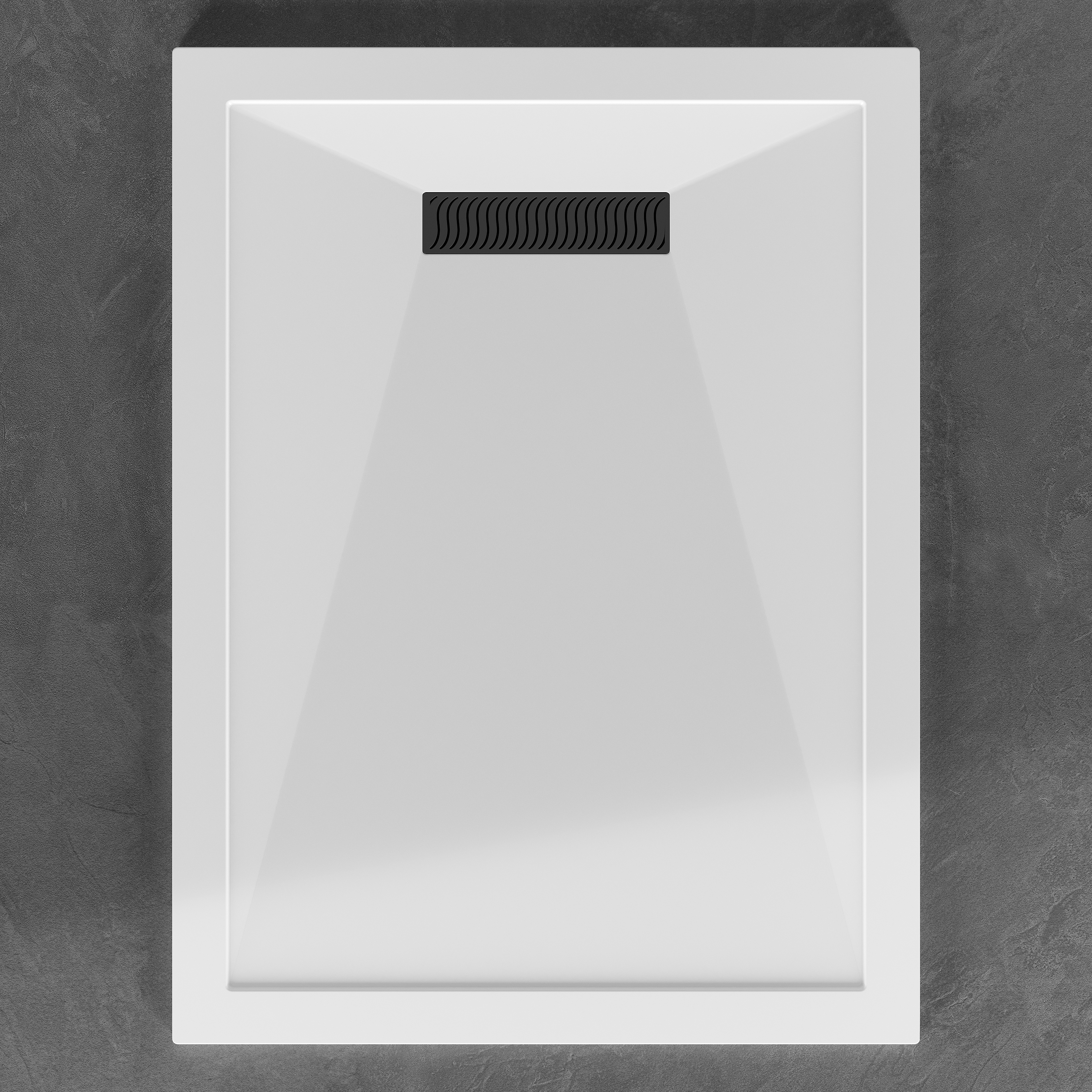 Harbour Linear 25mm Luxury Stone Rectangular Shower Tray - 9 Sizes