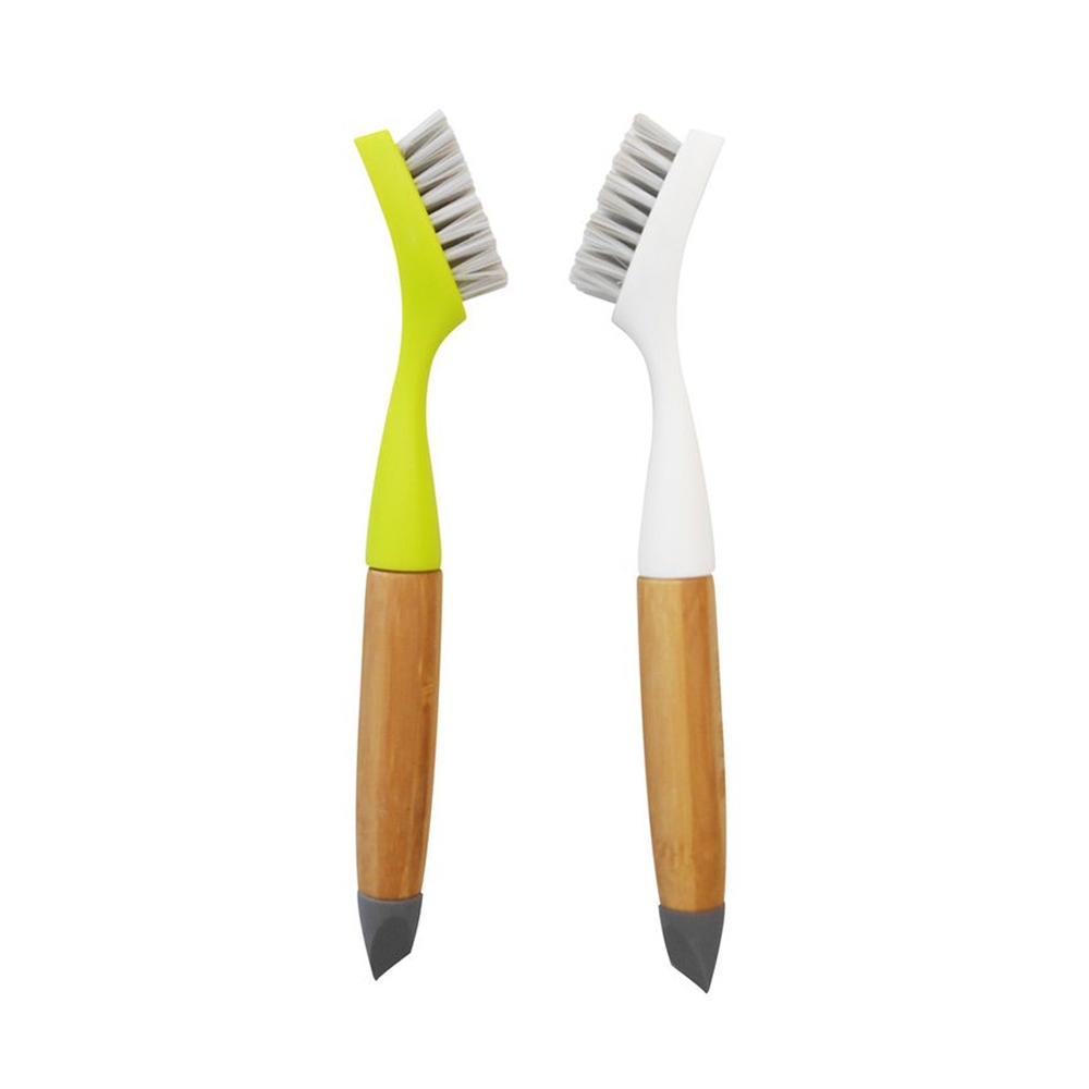 Full Circle Micro Manager Detail Brush & Crevice Tool - White