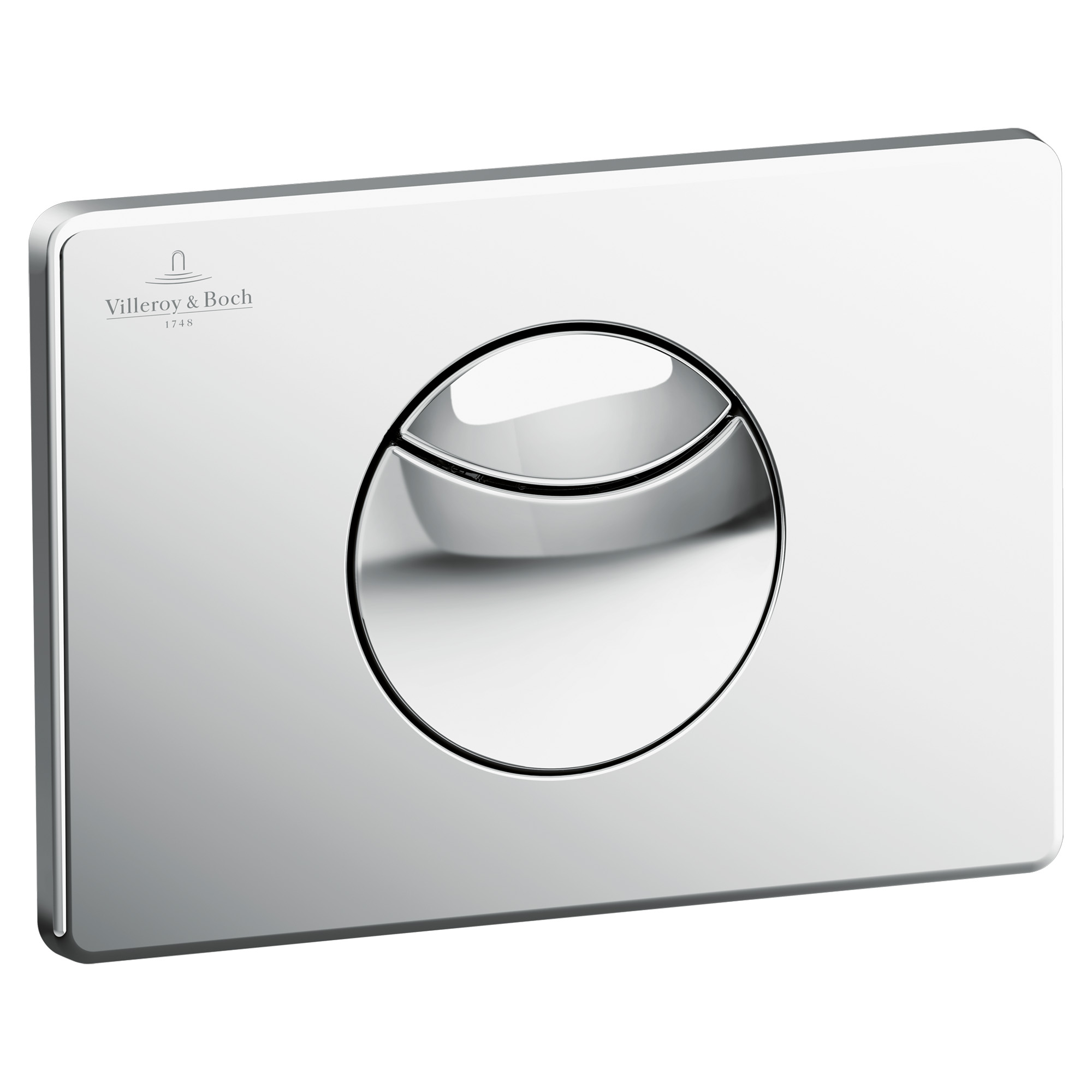 Villeroy & Boch ViConnect Dual Flush Plate with Circular Buttons