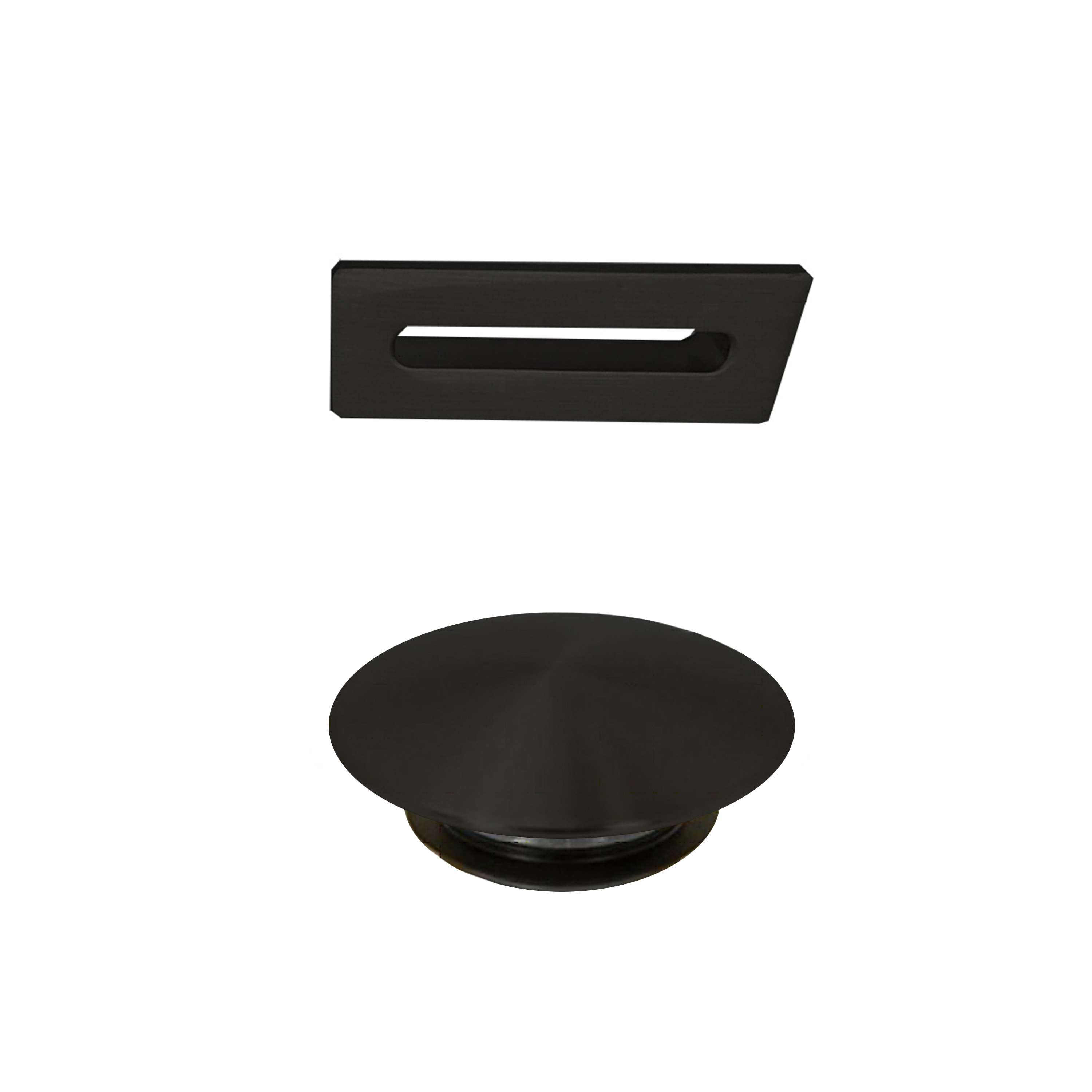 Drench Freestanding Bath Overflow Insert and Pop-Up Waste Cover