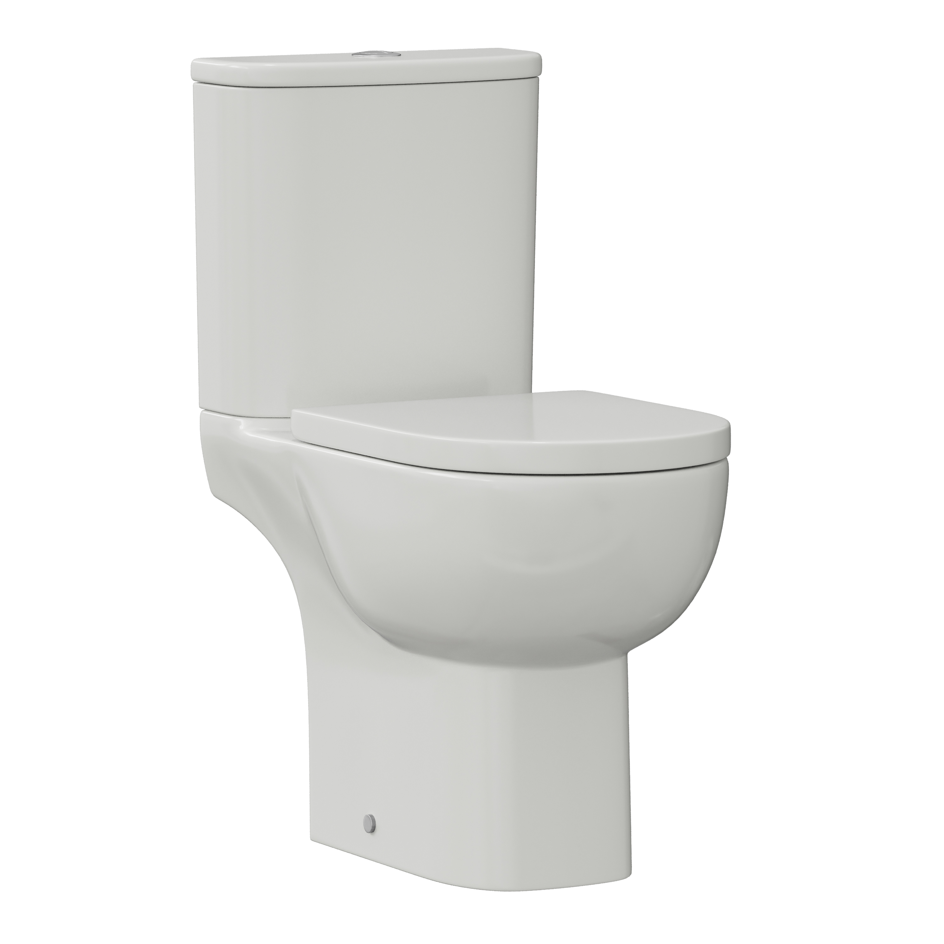 Harbour Serenity Rimless Close Coupled Toilet with Soft Close Seat
