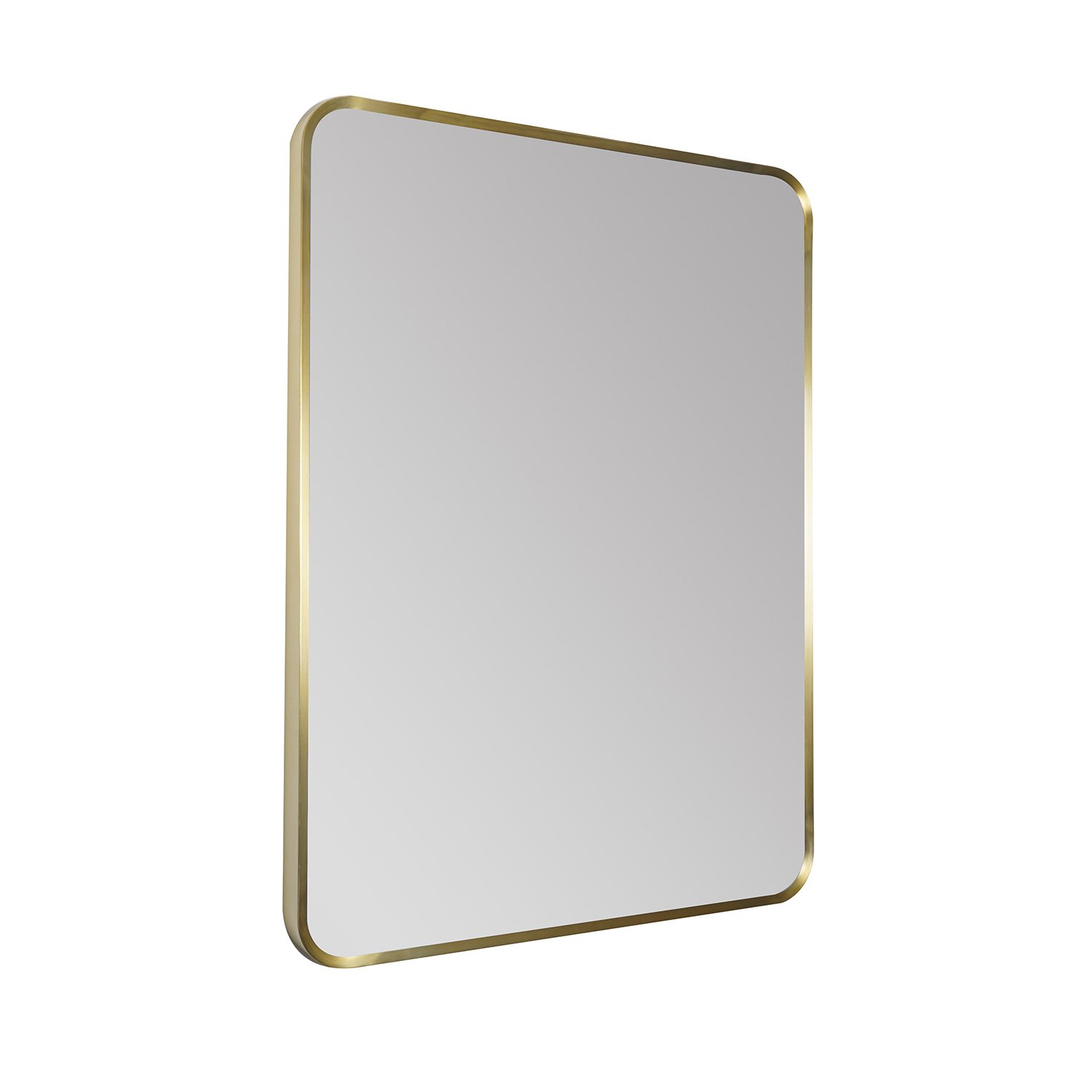 HIX Rectangular Framed Bathroom Mirror - 600 x 800mm