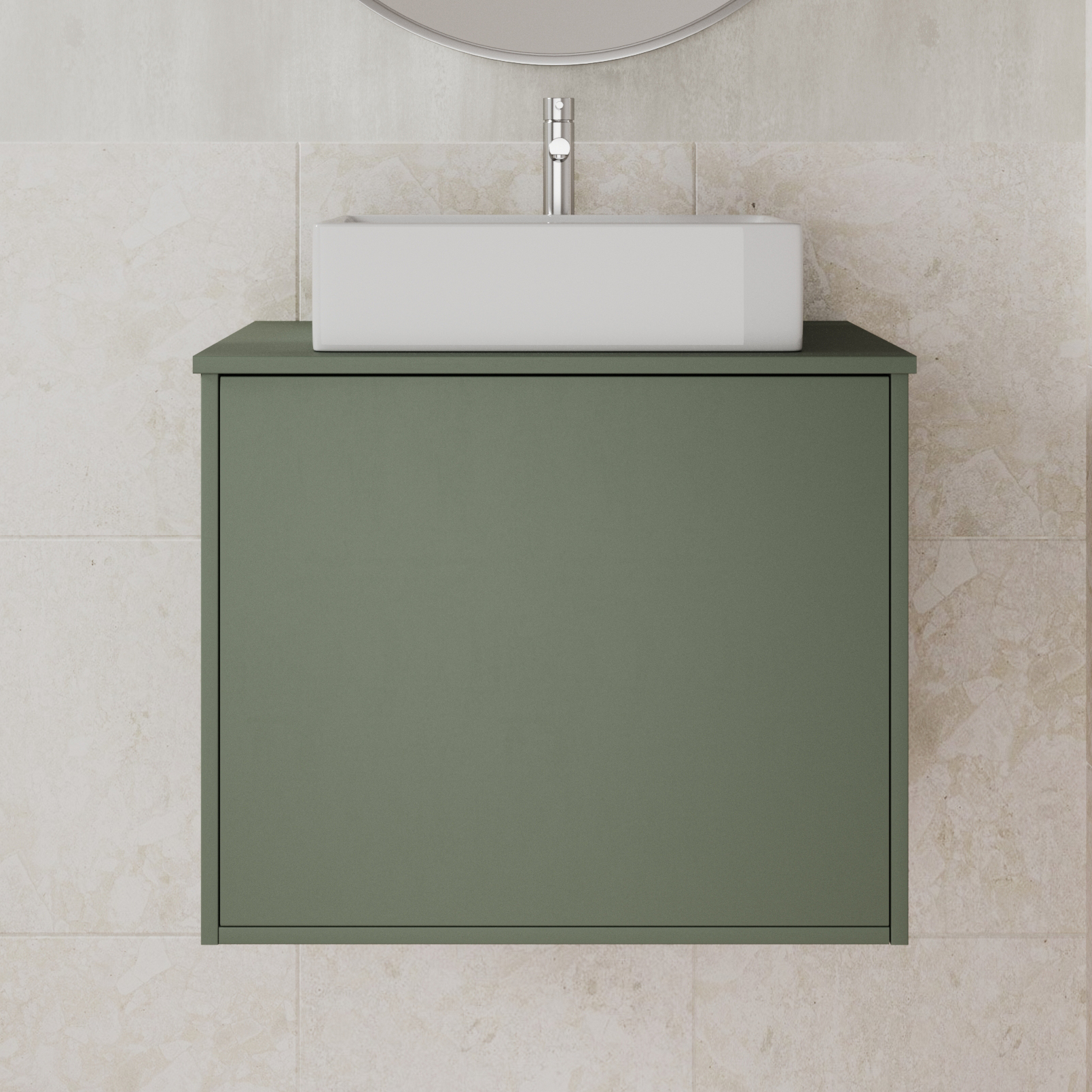 Billy 600mm Wall Hung Vanity Unit & Countertop