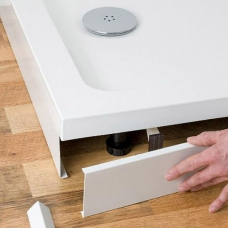 Harbour Icon High Shower Tray Leg Kit 130mm (for trays up to 1200mm)