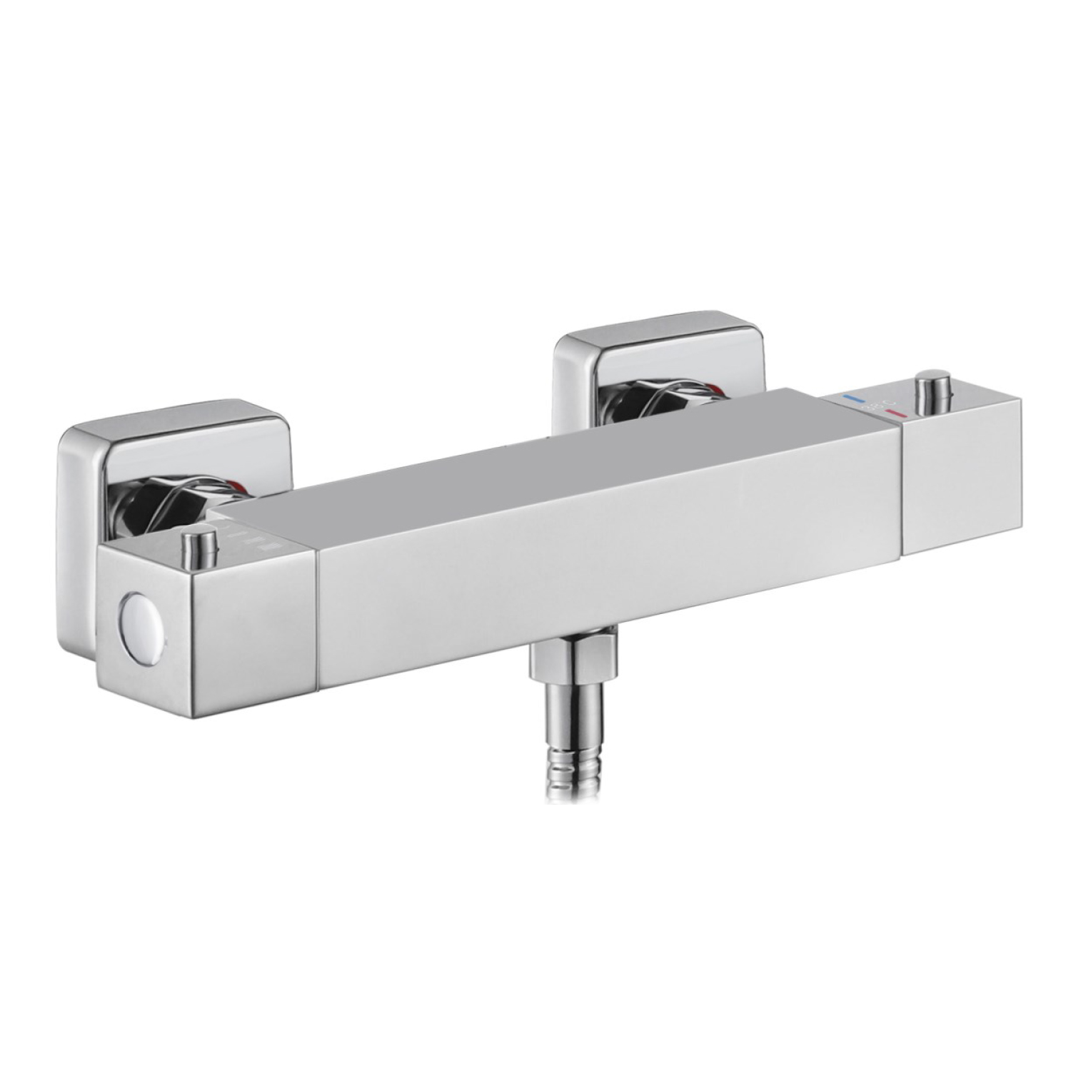 Leon Thermostatic Bar Shower Valve & Slide Rail Kit