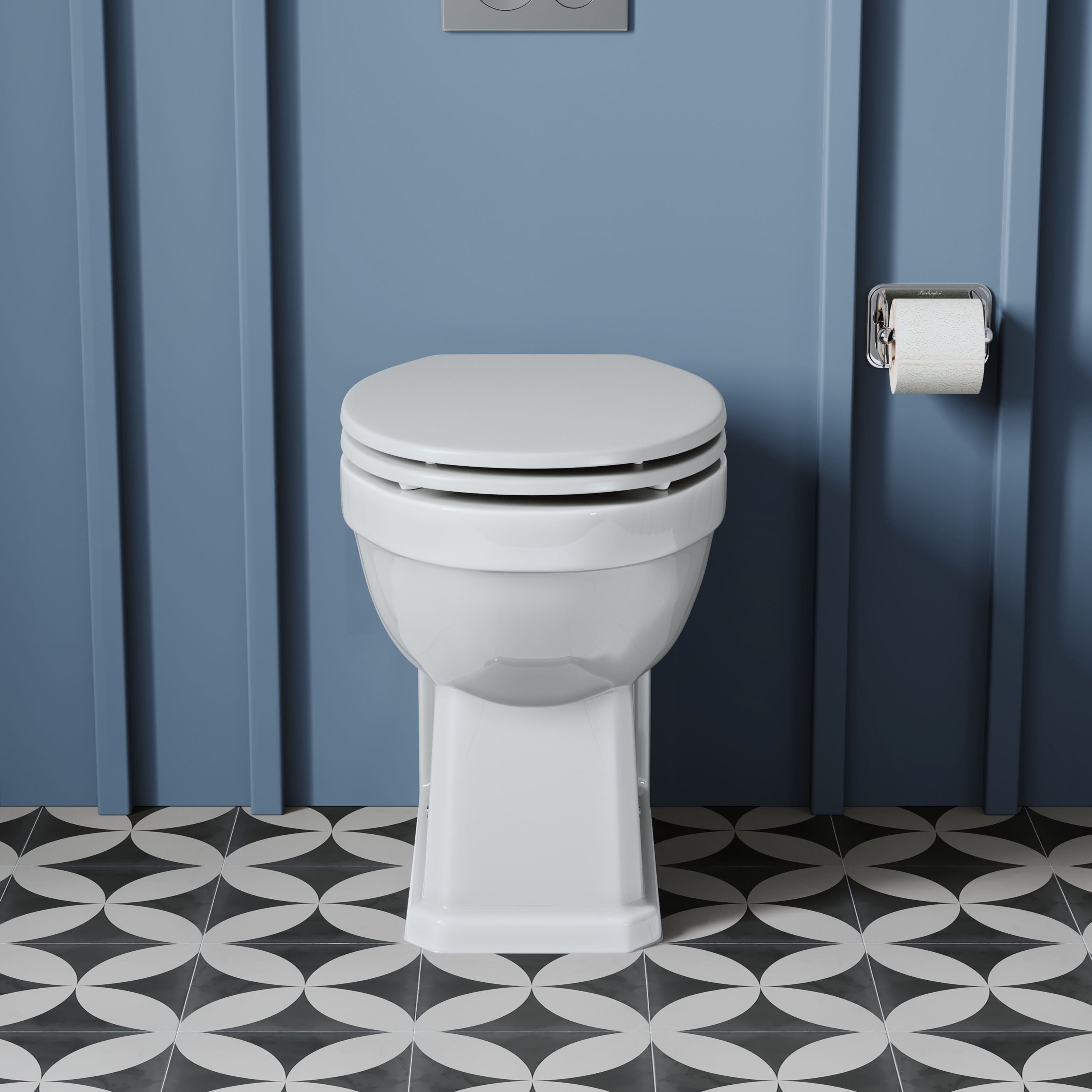 Butler & Rose Catherine Comfort Height Back To Wall Toilet (Excluding Seat)