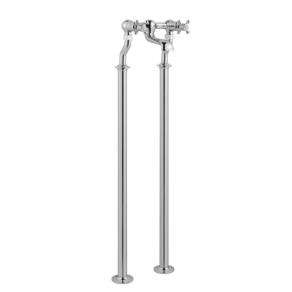 Butler & Rose Caledonia Cross Floor Standing Bath Filler