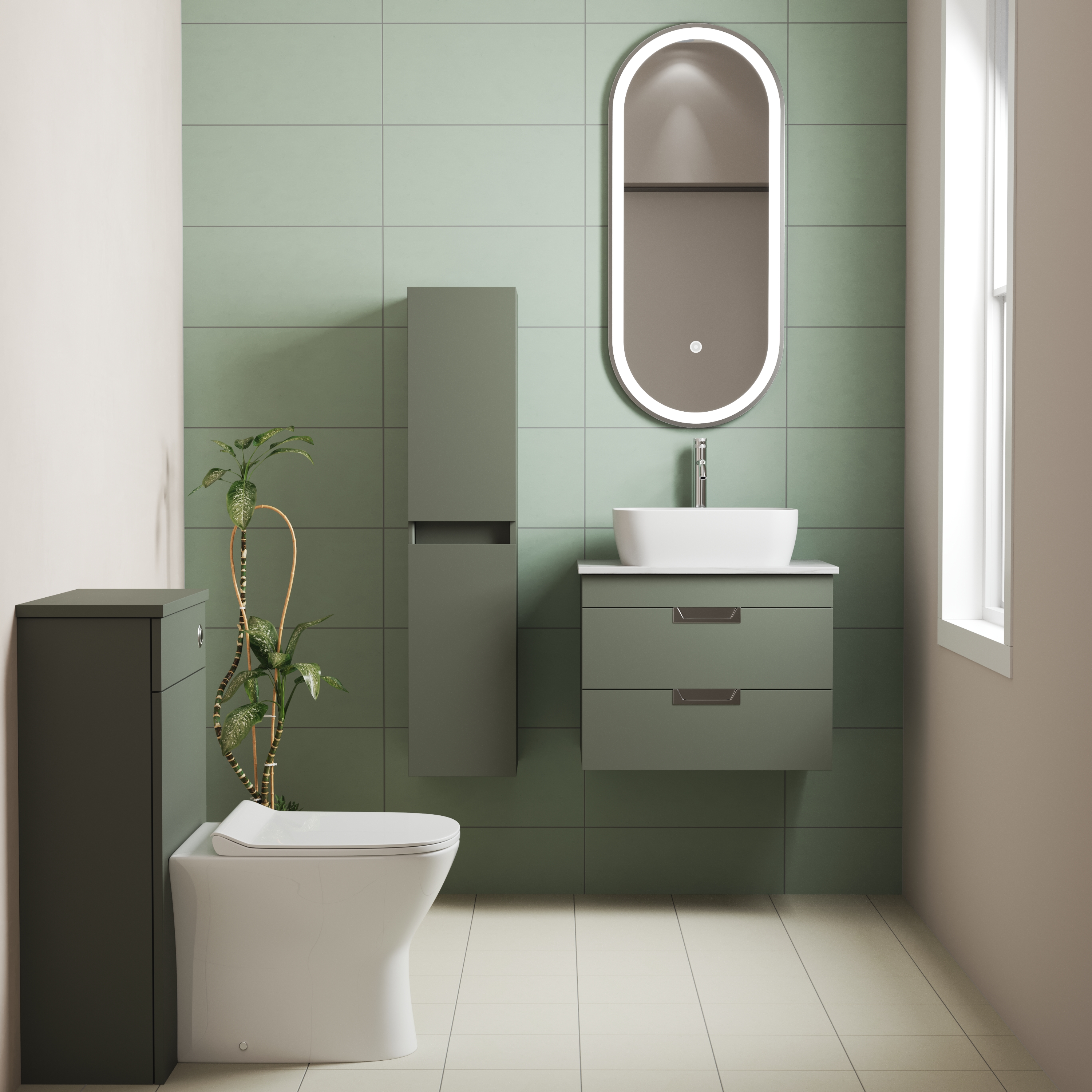 Isla/Freddie Back To Wall Toilet Furniture Unit