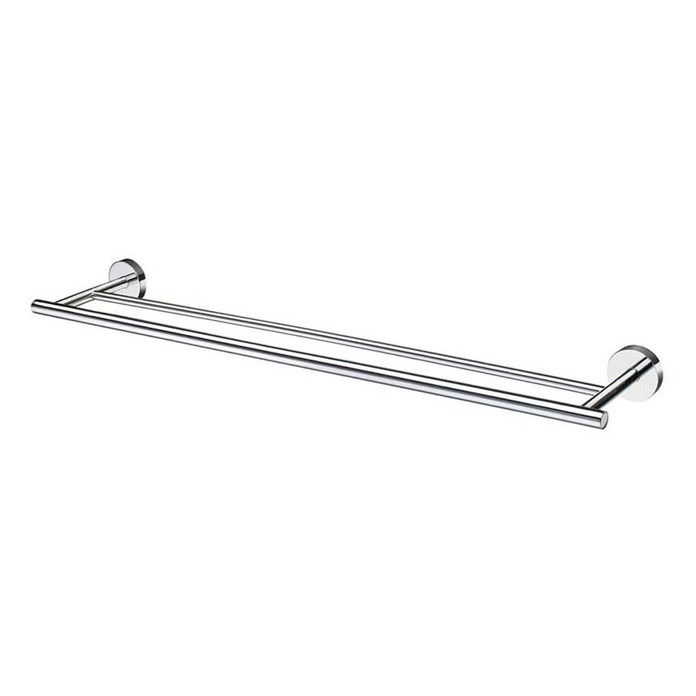 Smedbo Home Double Towel Rail - 648mm