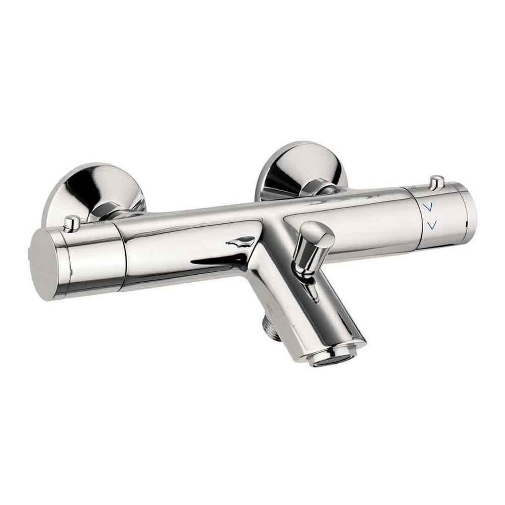 Crosswater Kai Exposed Thermostatic Angled Bath Shower Mixer Valve