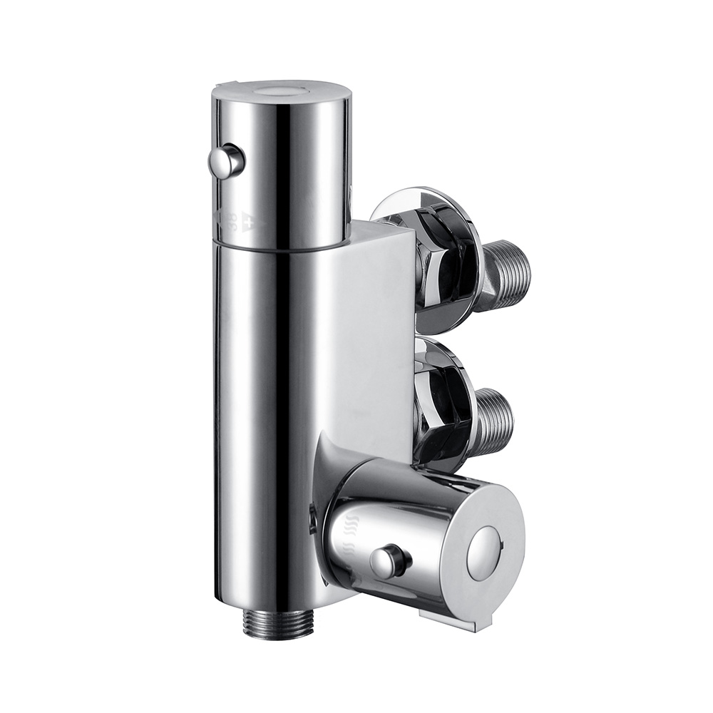 Vellamo Vertical Thermostatic Bar Valve