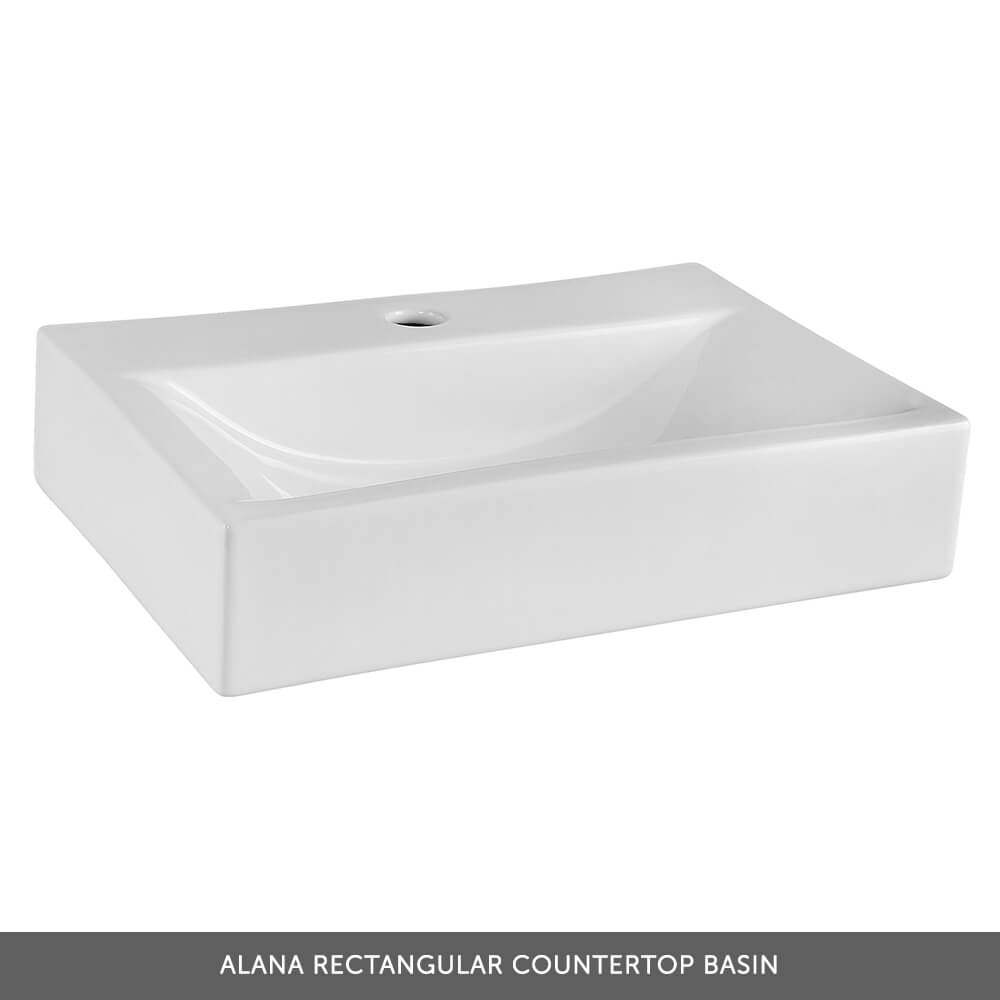 Emily 800mm Wall Mounted 1 Drawer Unit and Countertop