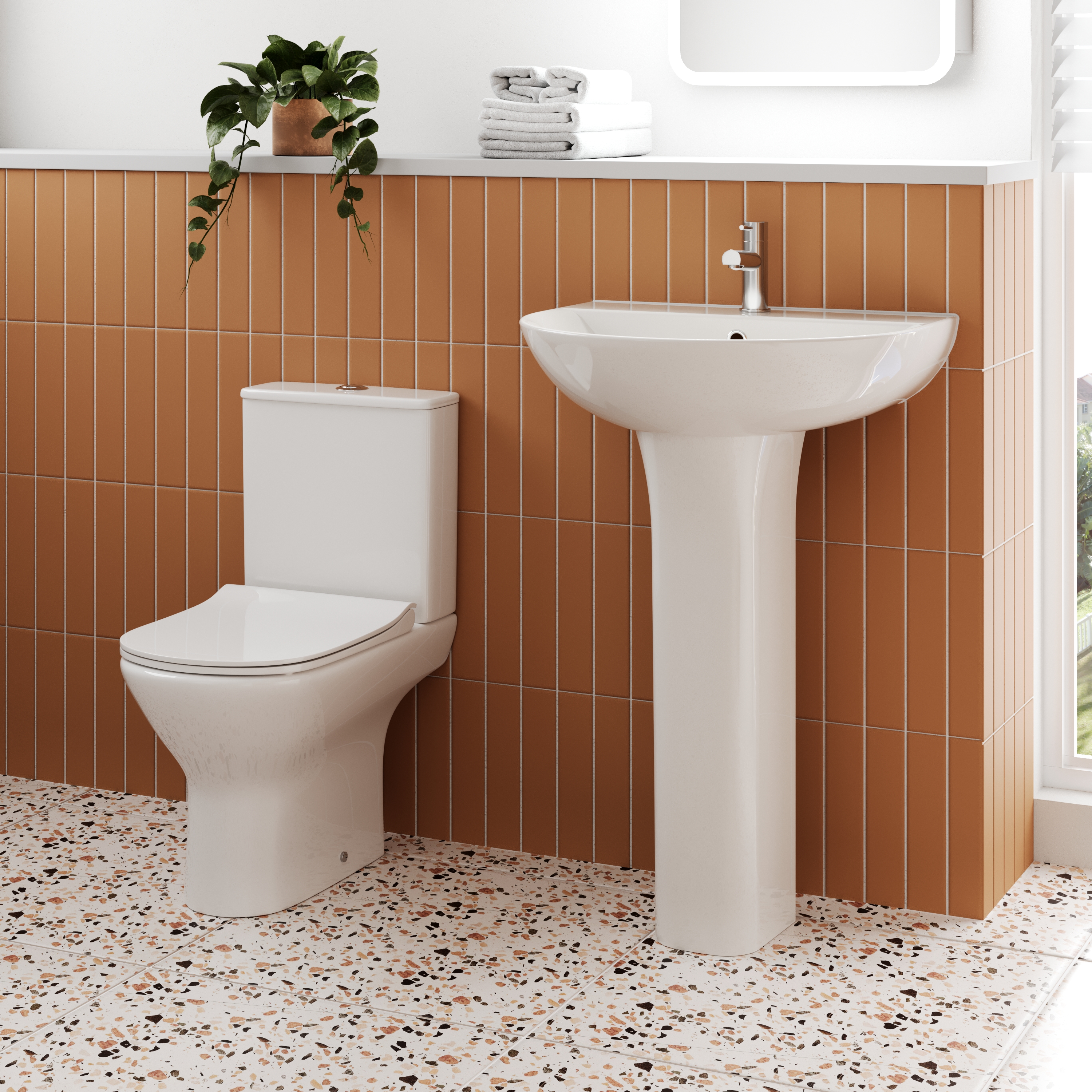 Harbour Acclaim 550mm Basin & Pedestal