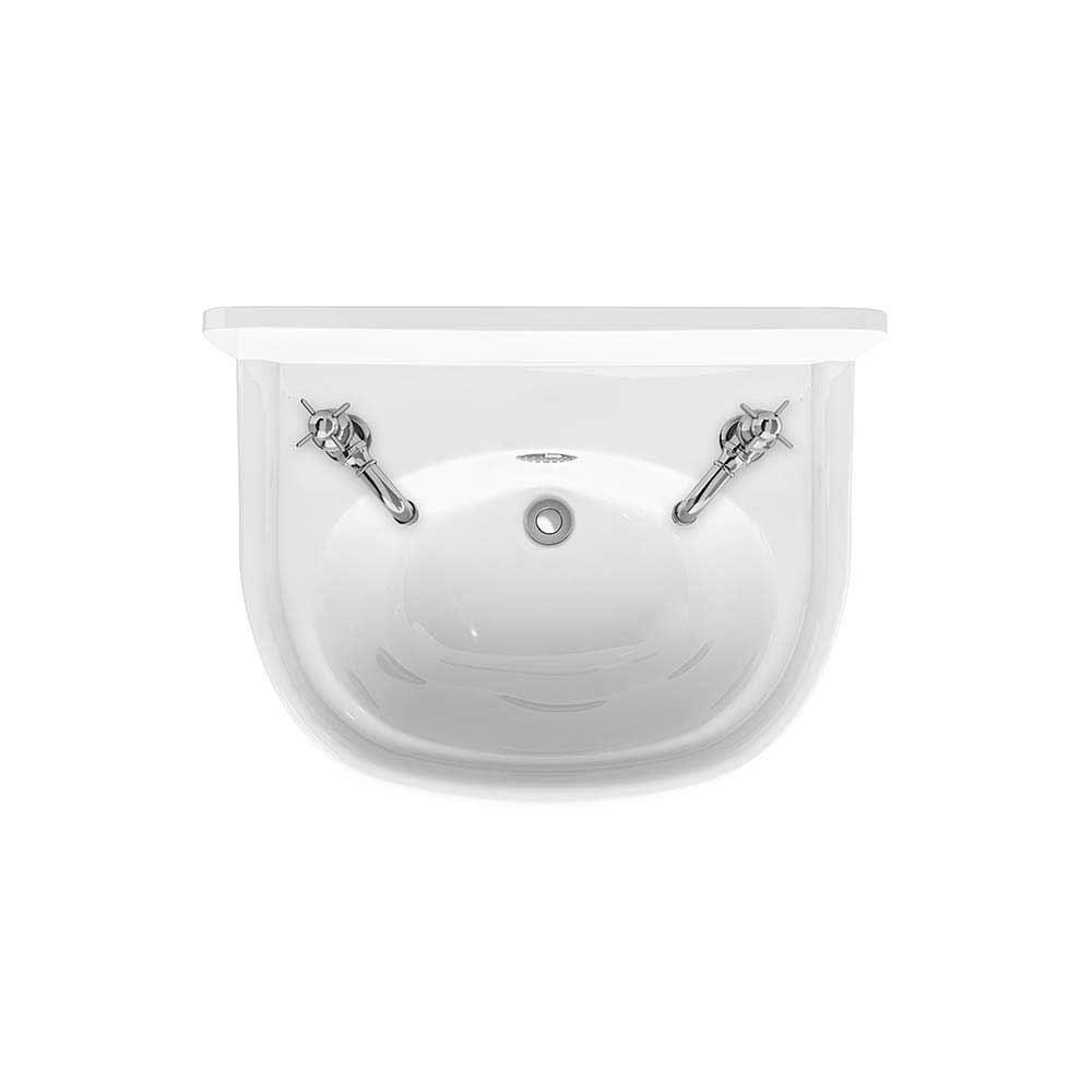 Arcade 500mm Cloakroom Basin with Overflow