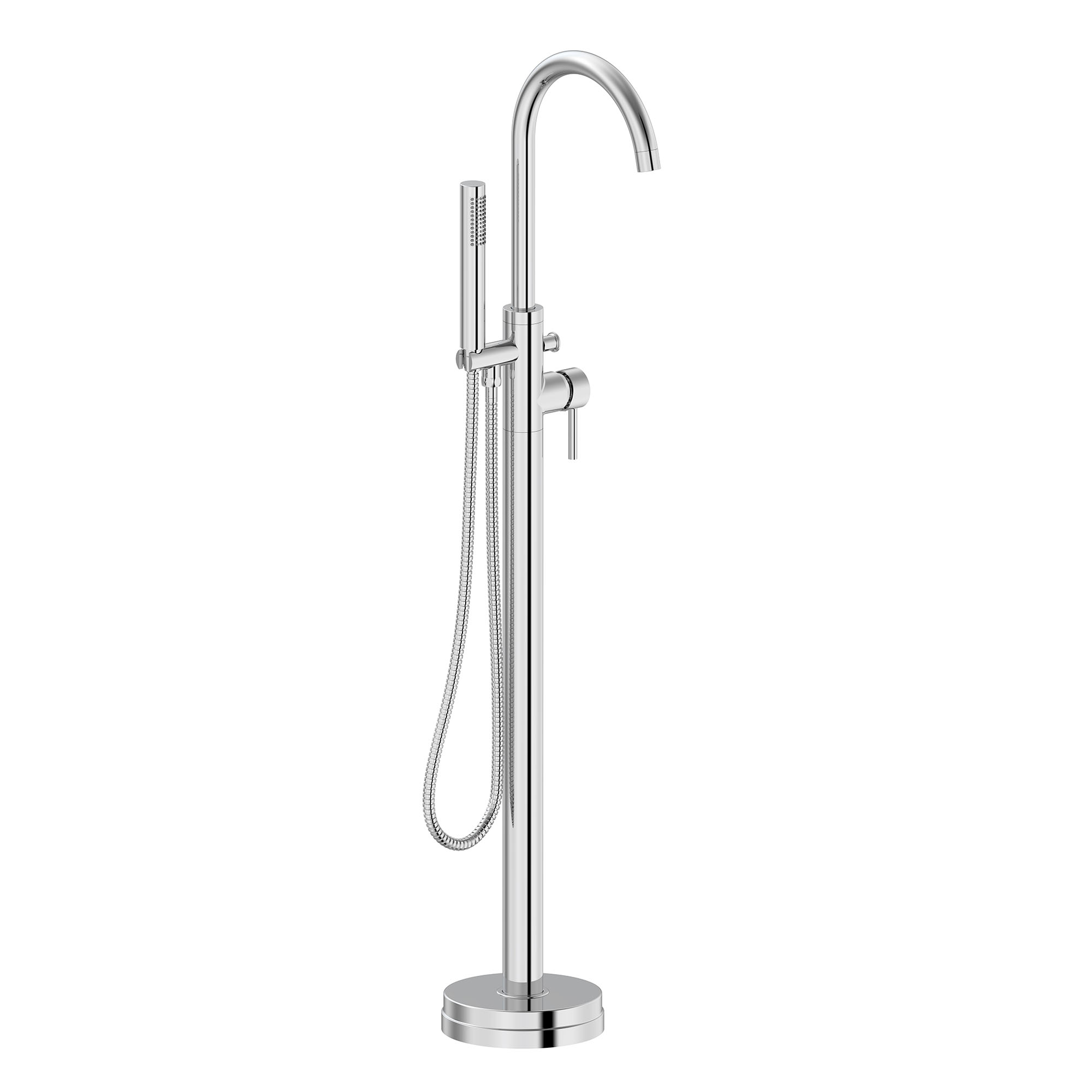 Vellamo Twist Freestanding Bath Shower Mixer Tap