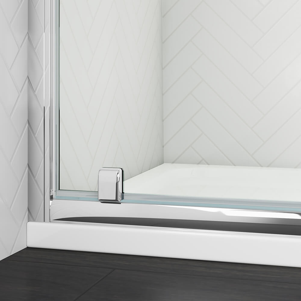 Harbour i6 Easy Clean 6mm Pivot Shower Door & Optional Side Panel