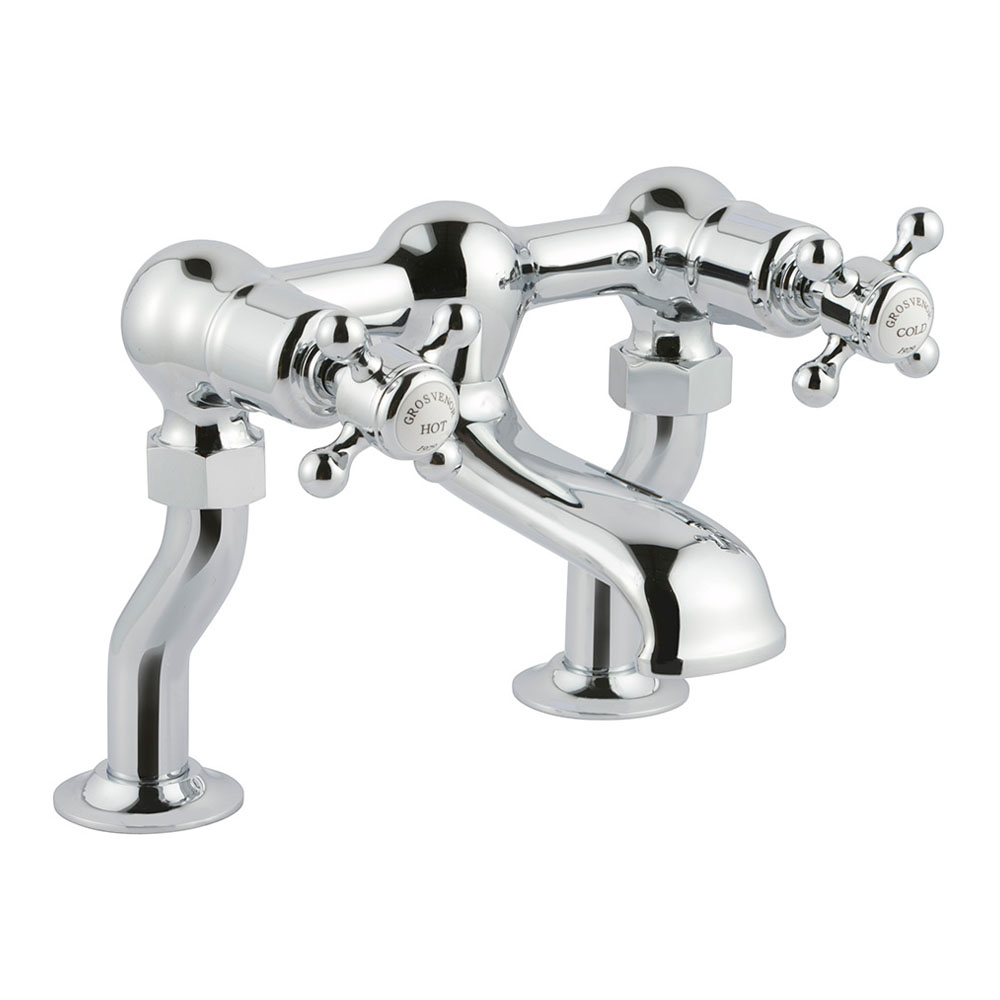 Butler & Rose Caledonia Cross Floor Standing Bath Filler